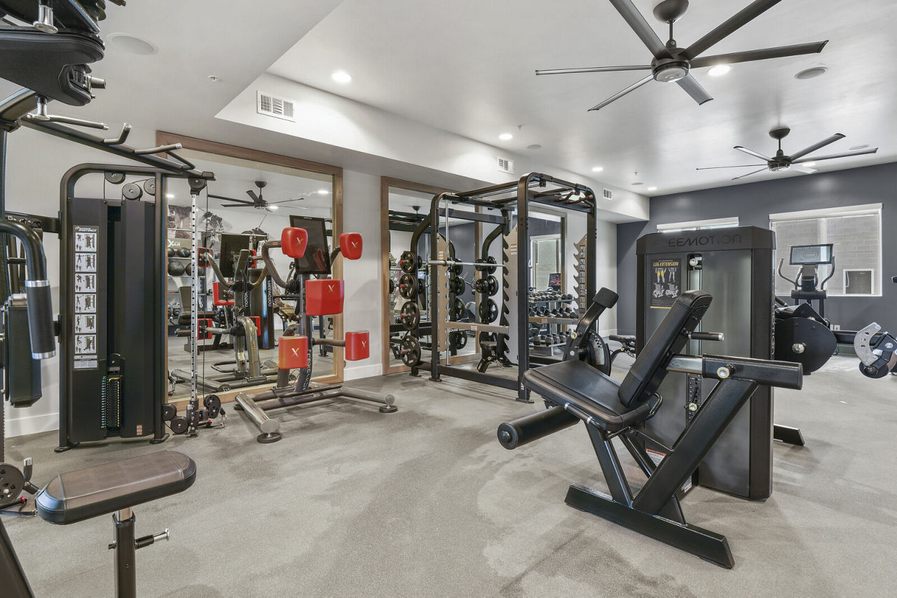 Gym at Parkside At Littleton Village (2 of 3)