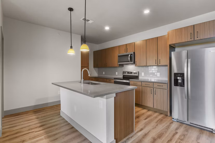 kitchen at Parkside at Littleton Village Apartments 