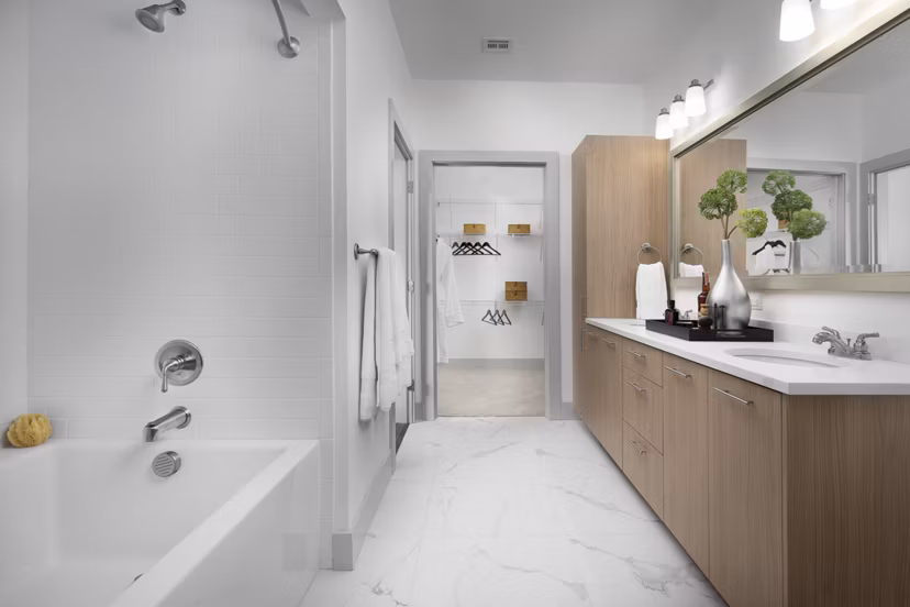 bathroom at Tuscan Village Apartments 
