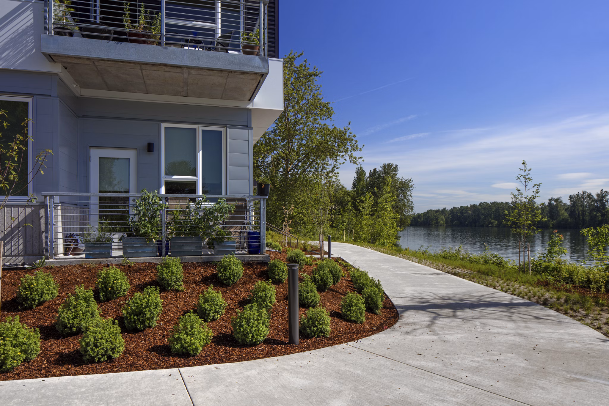exterior at Sanctuary Apartments
