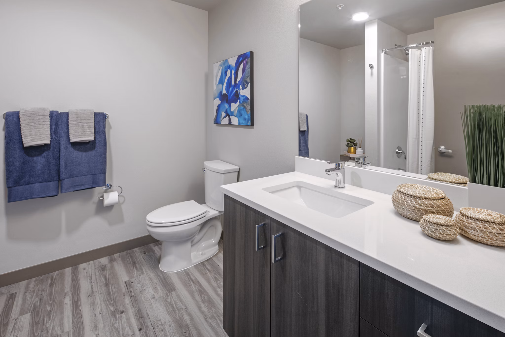 bathroom at Sanctuary Apartments