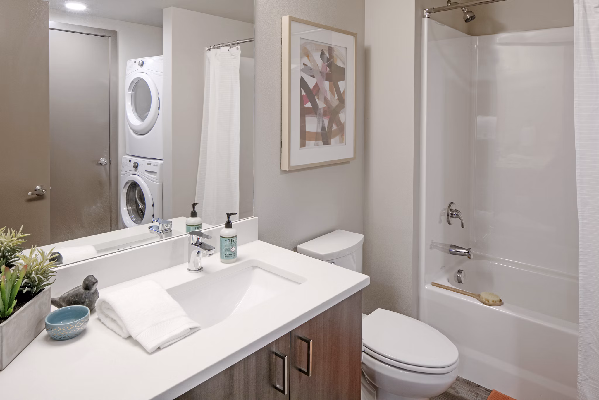 bathroom at Sanctuary Apartments