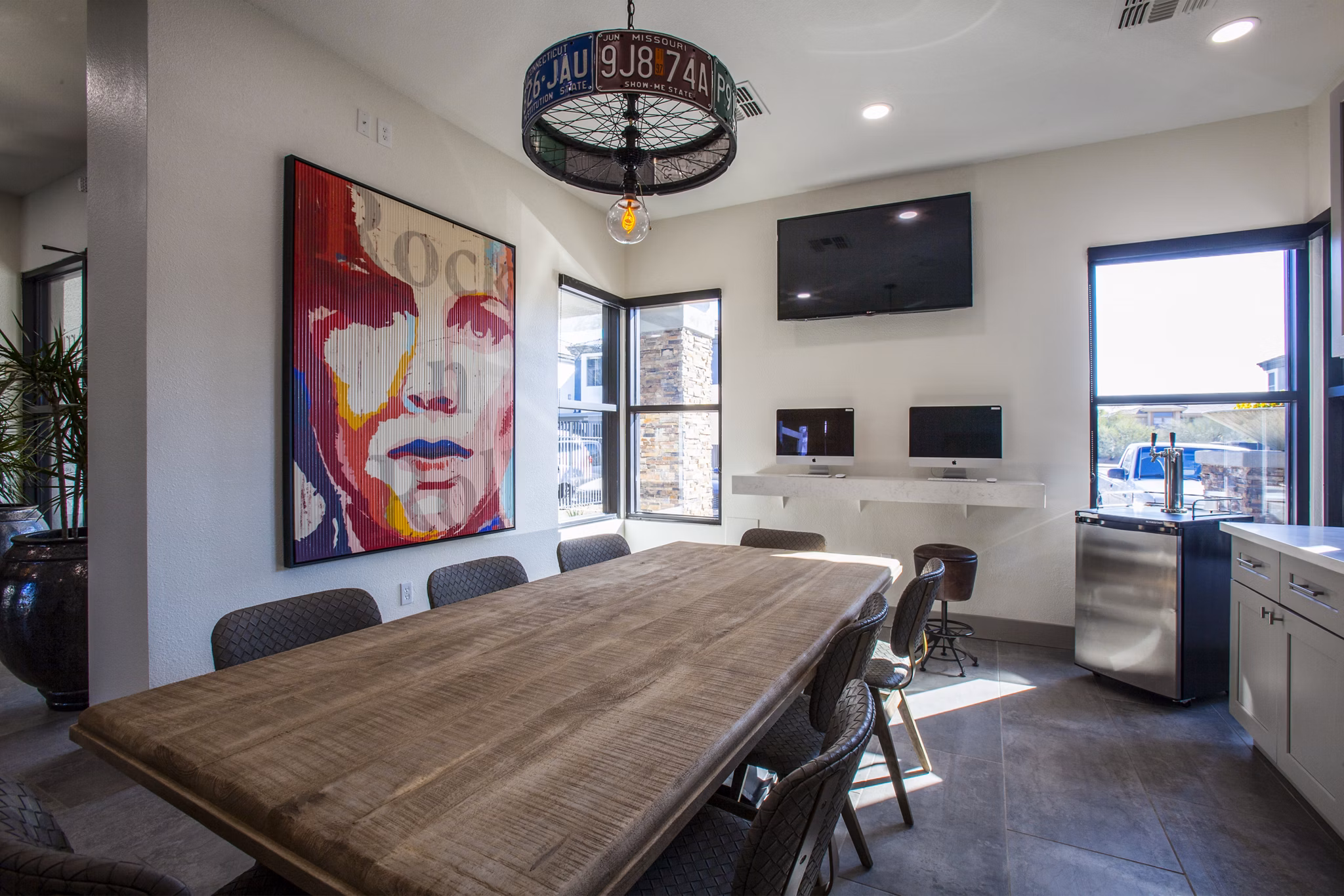 clubhouse at Ascent North Scottsdale Apartments