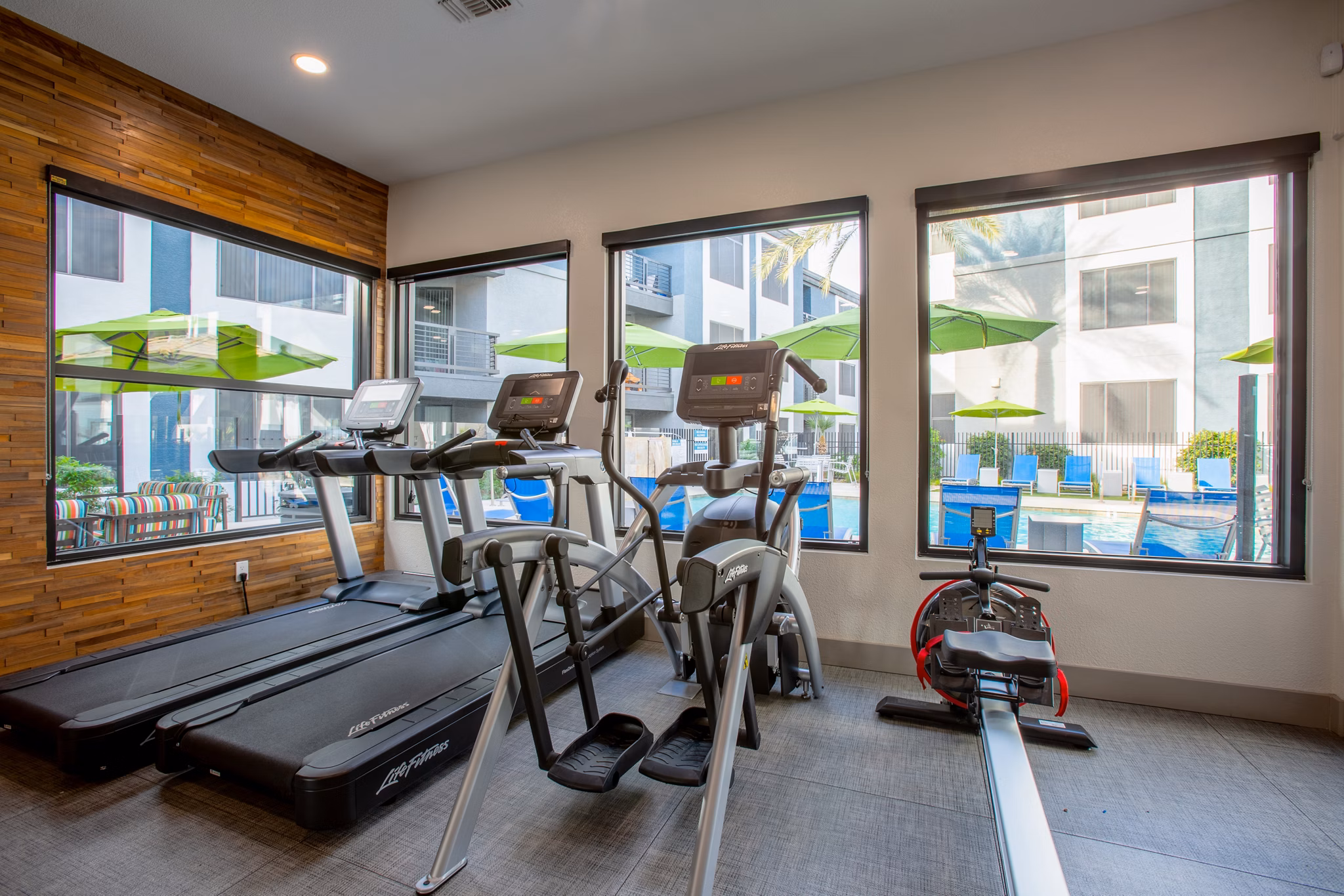 fitness center at Ascent North Scottsdale Apartments