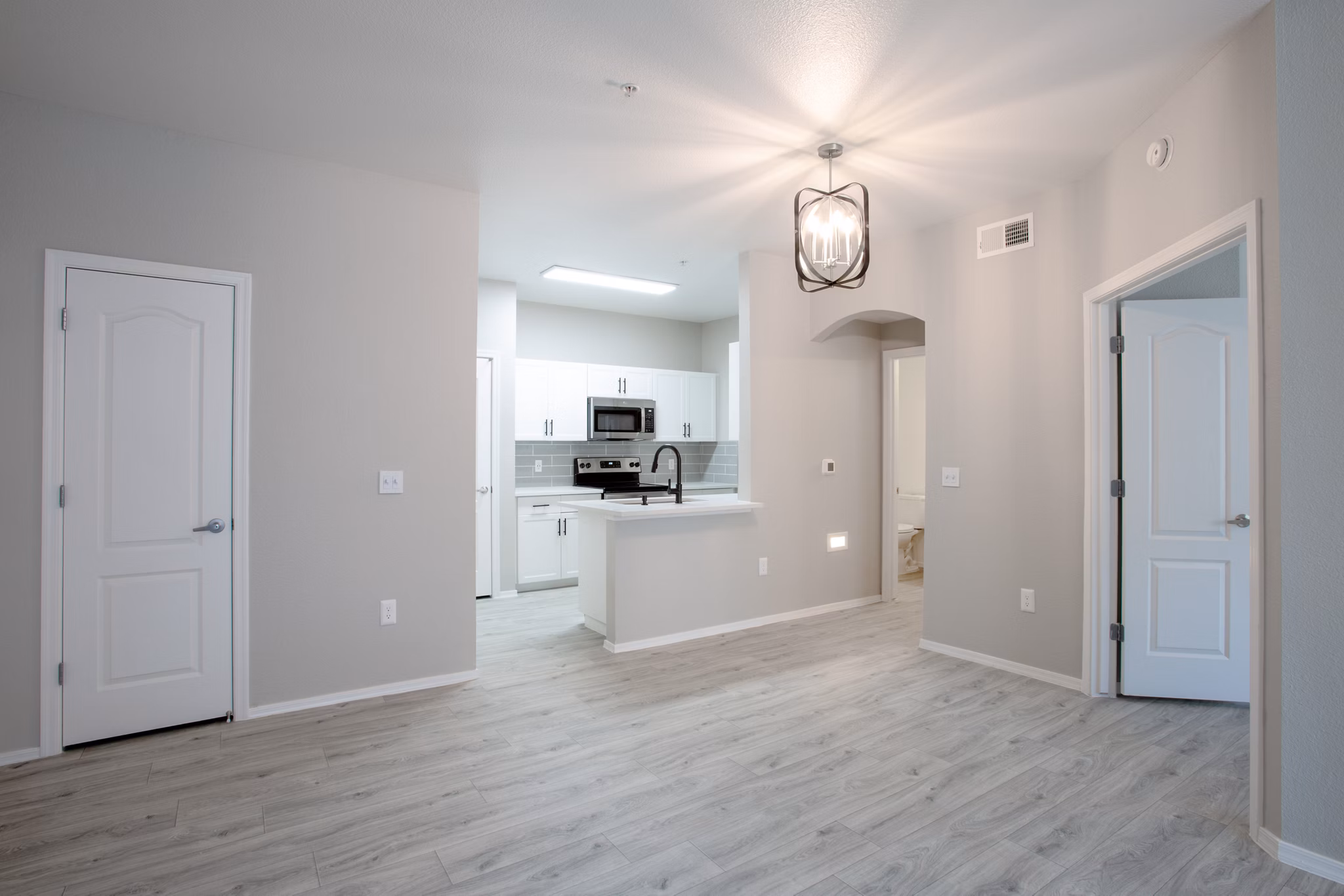 living room at Ascent North Scottsdale Apartments