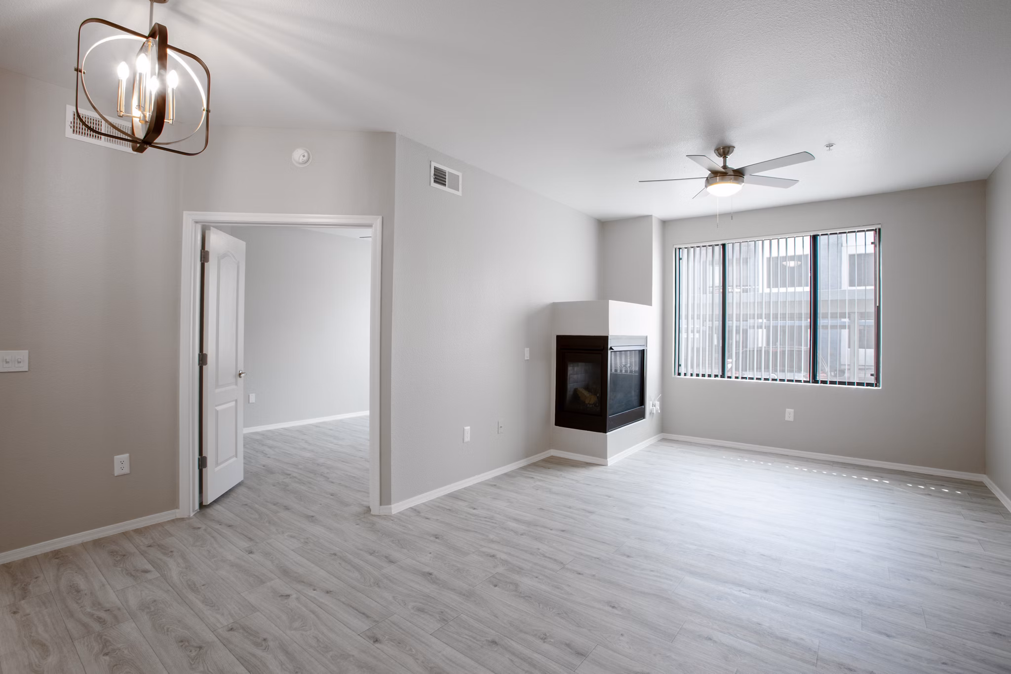 living room at Ascent North Scottsdale Apartments