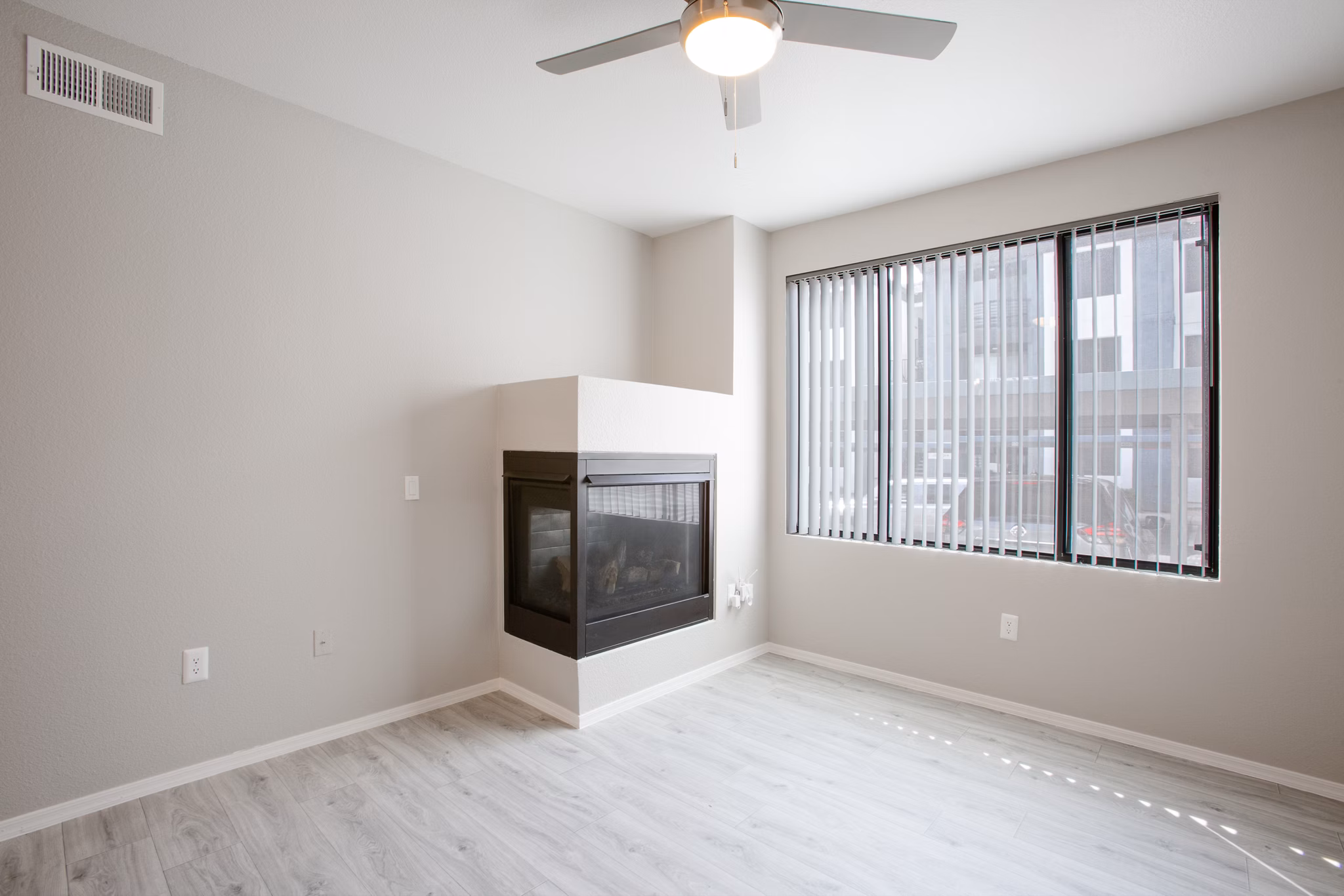 living room at Ascent North Scottsdale Apartments