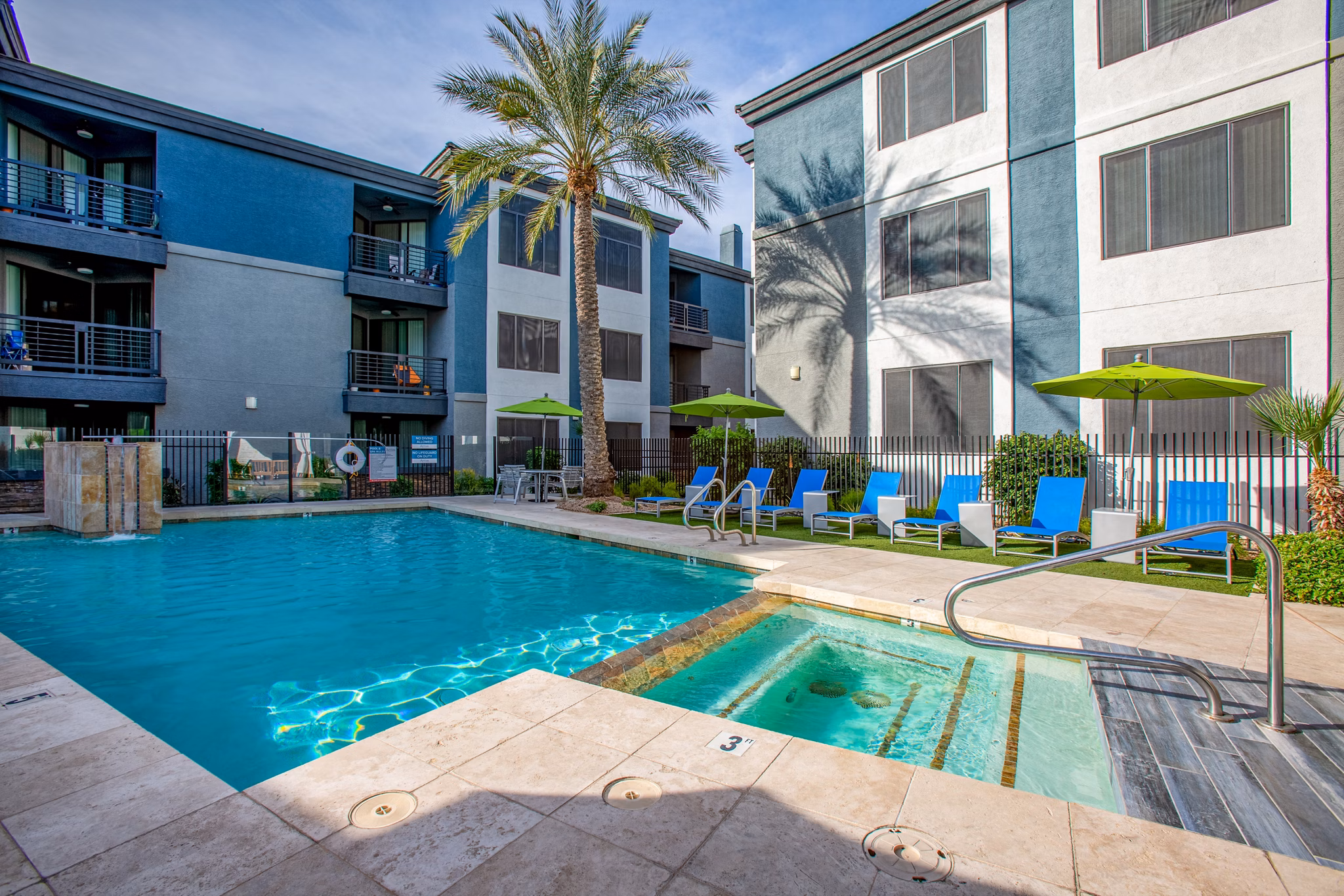 pool at Ascent North Scottsdale Apartments