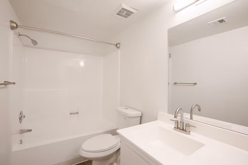 bathroom at Ascent on Peoria Apartments