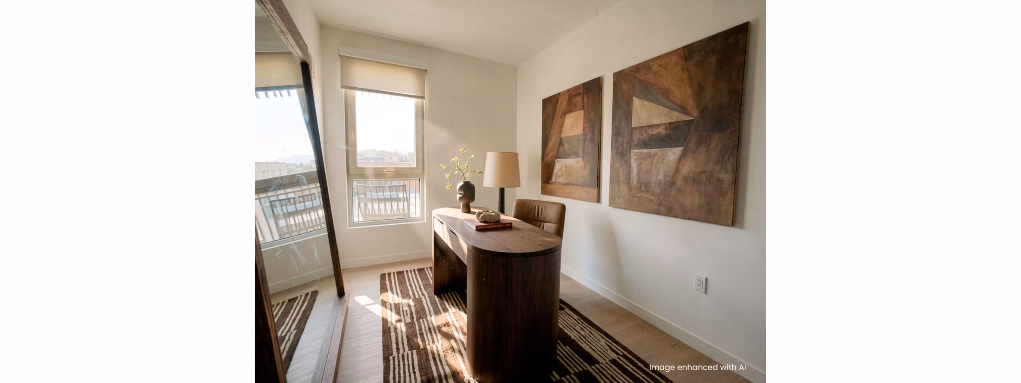 home office at 501 Broadway Apartments