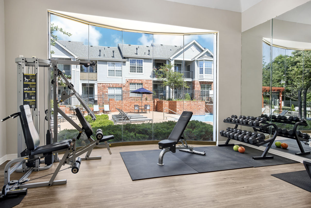 Gym at The Retreat At Fox Hollow (3 of 4)