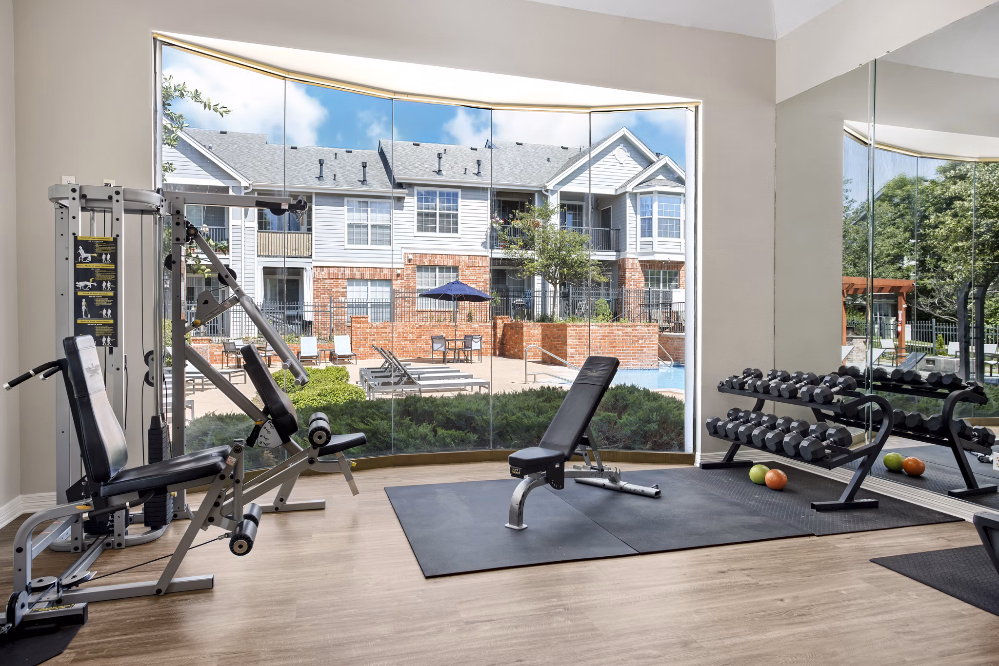 Fitness Center at The Retreat at Fox Hollow Apartments