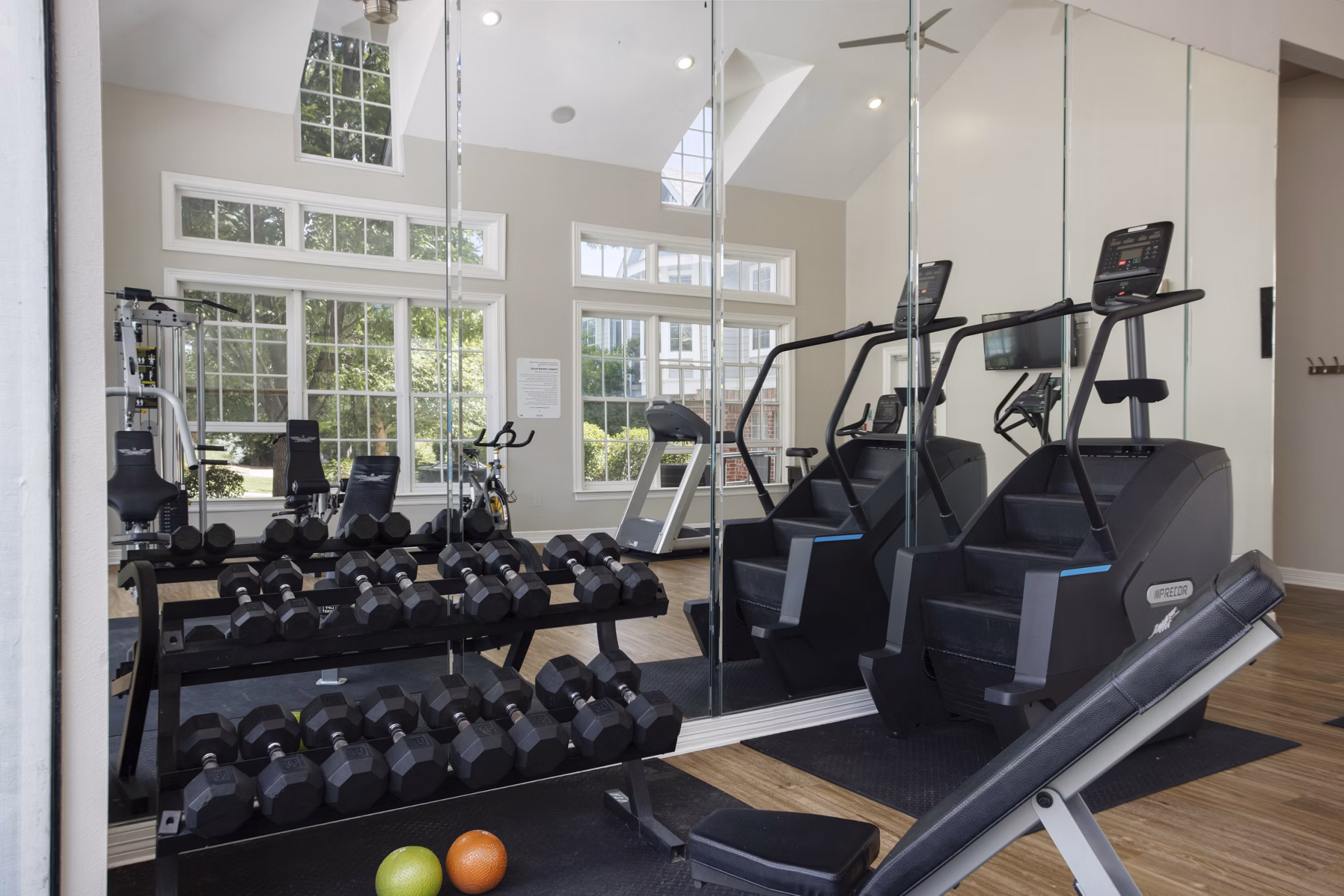 Fitness Center at The Retreat at Fox Hollow Apartments