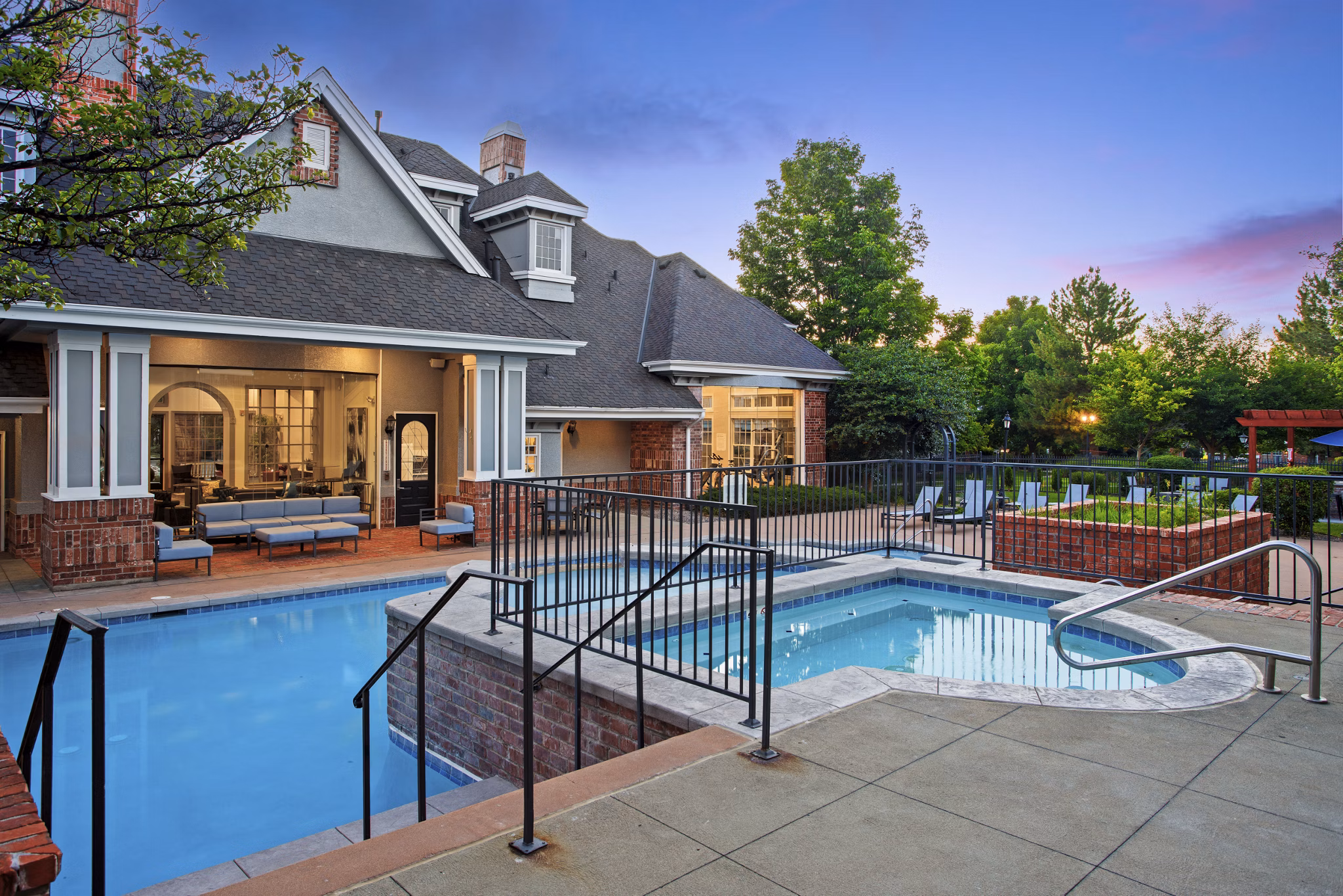 Pool at The Retreat at Fox Hollow Apartments