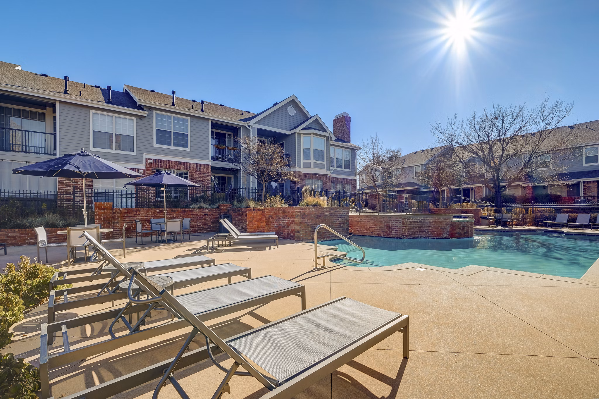 pool at The Retreat at Fox Hollow Apartments