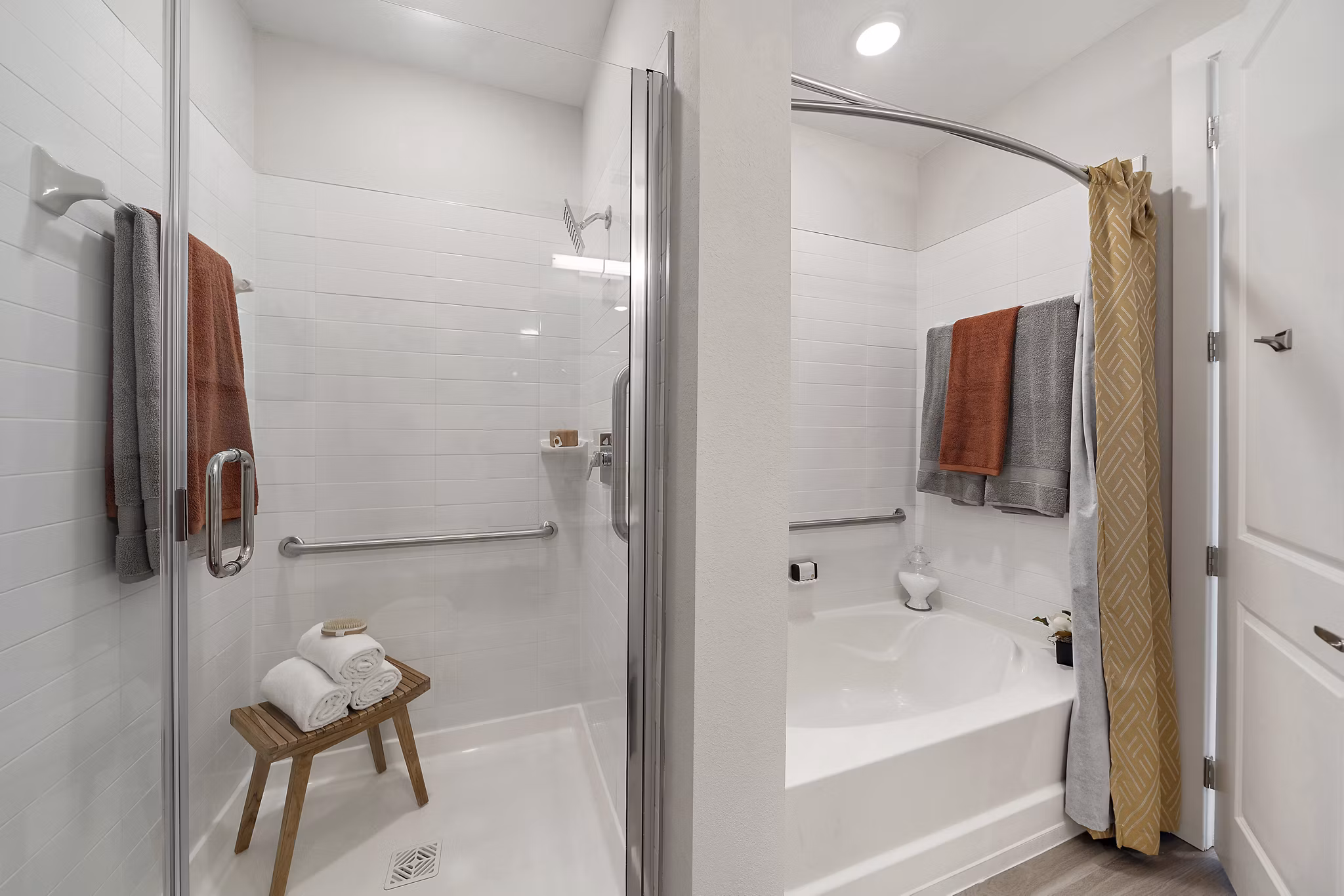 bathroom at Mira at Palmer Ranch Apartments 