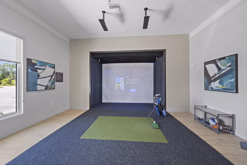 fitness center at Mira at Palmer Ranch Apartments 