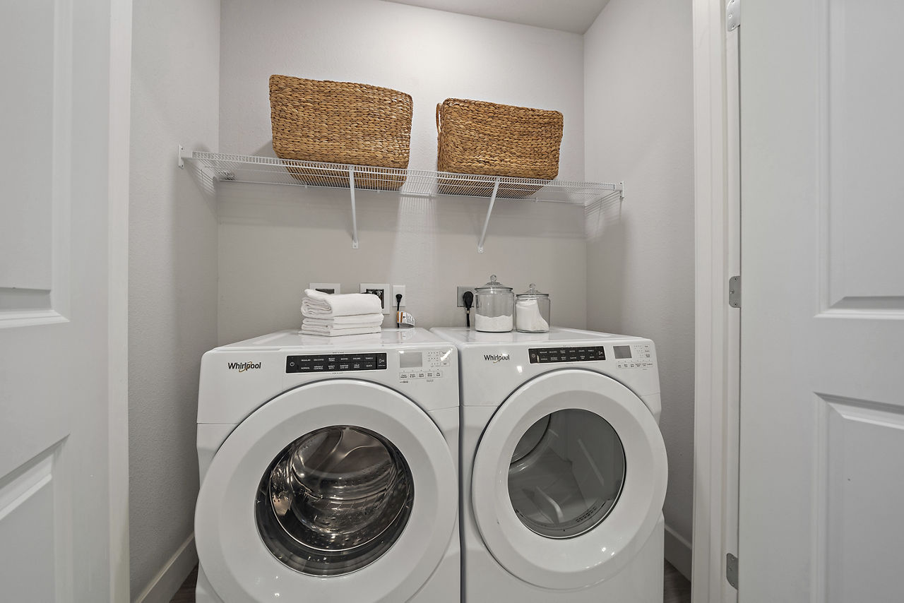 Laundry room at Mira At Palmer Ranch