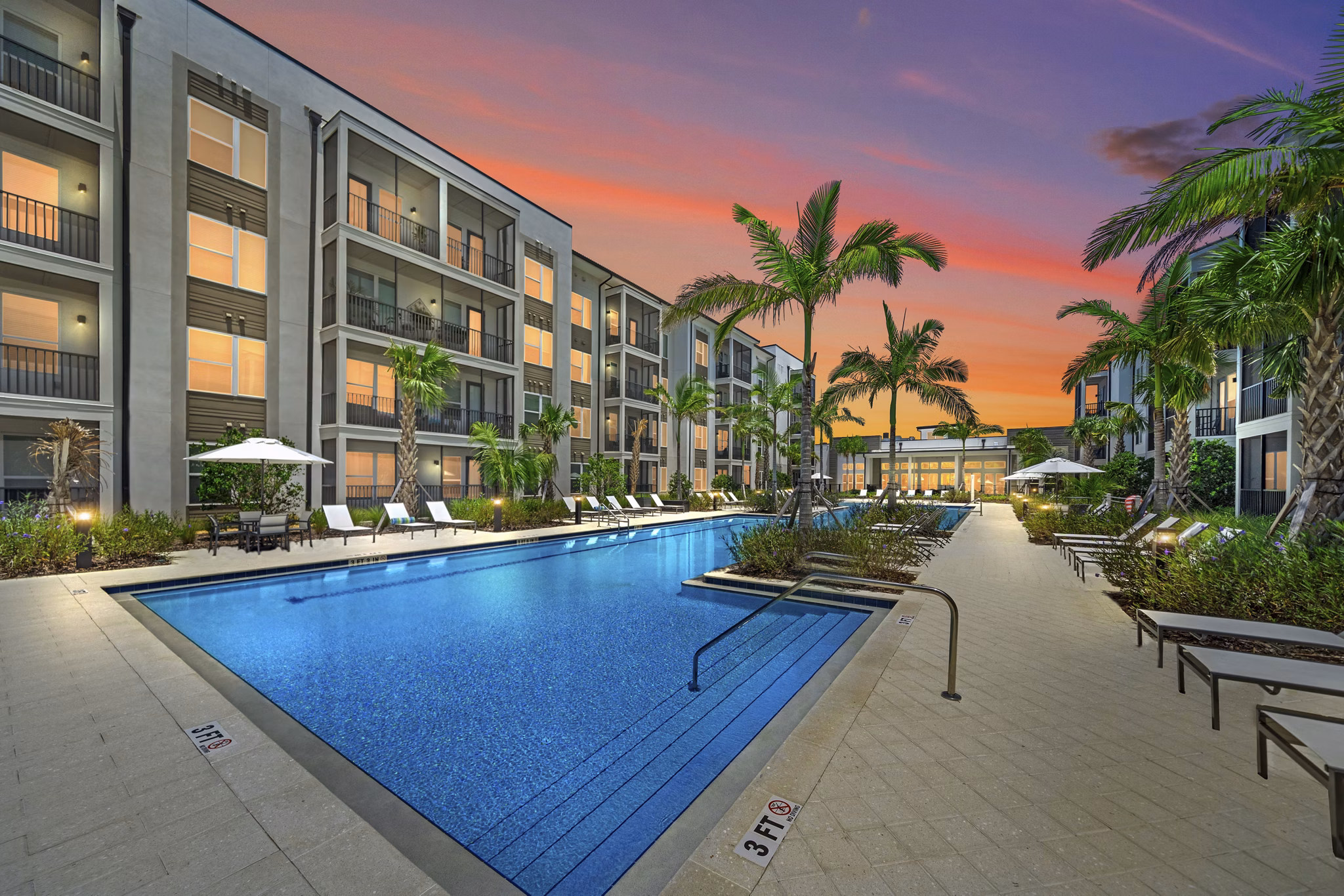 pool at Mira at Palmer Ranch Apartments 