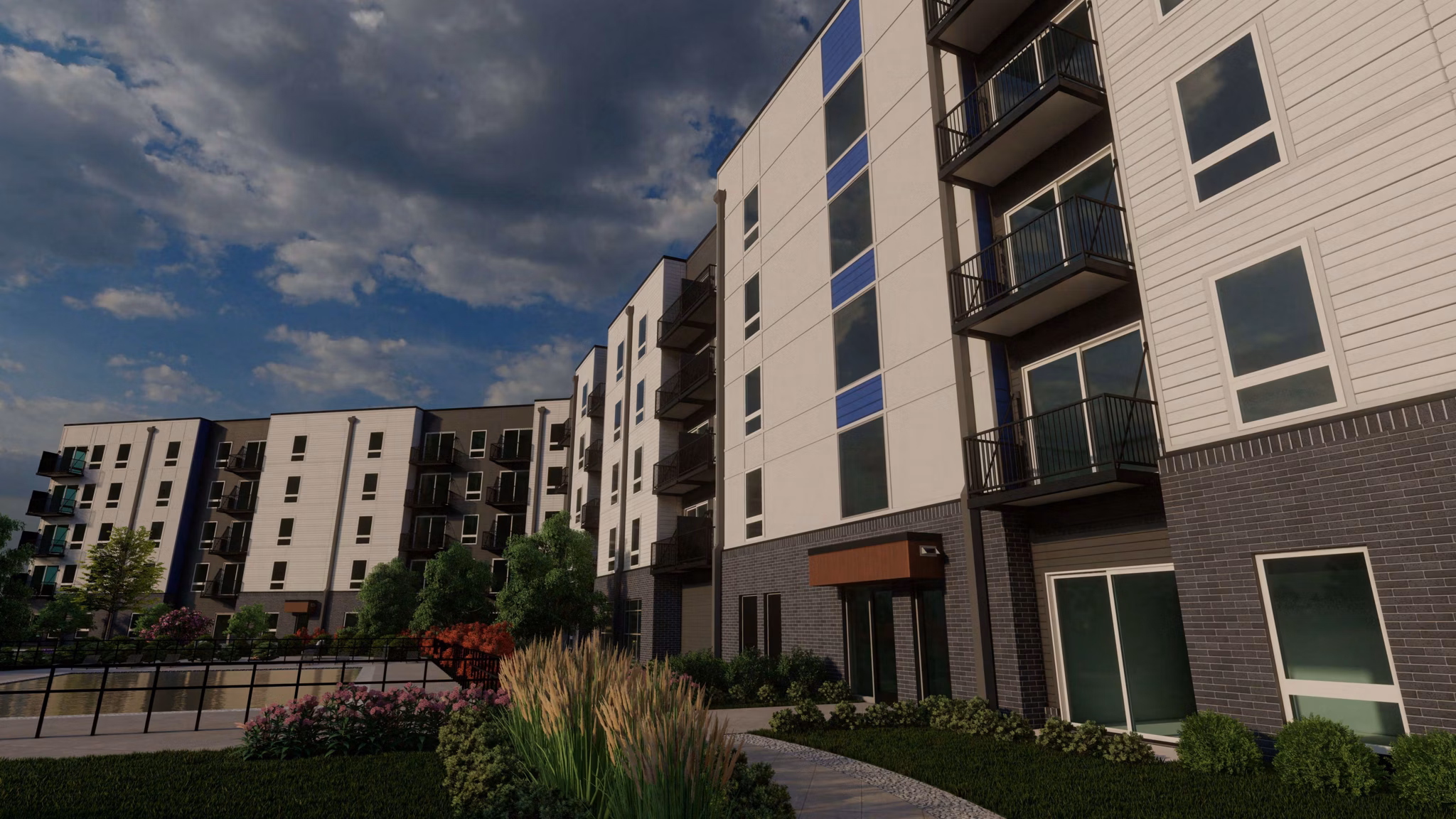 exterior at Irvington Place Apartments 