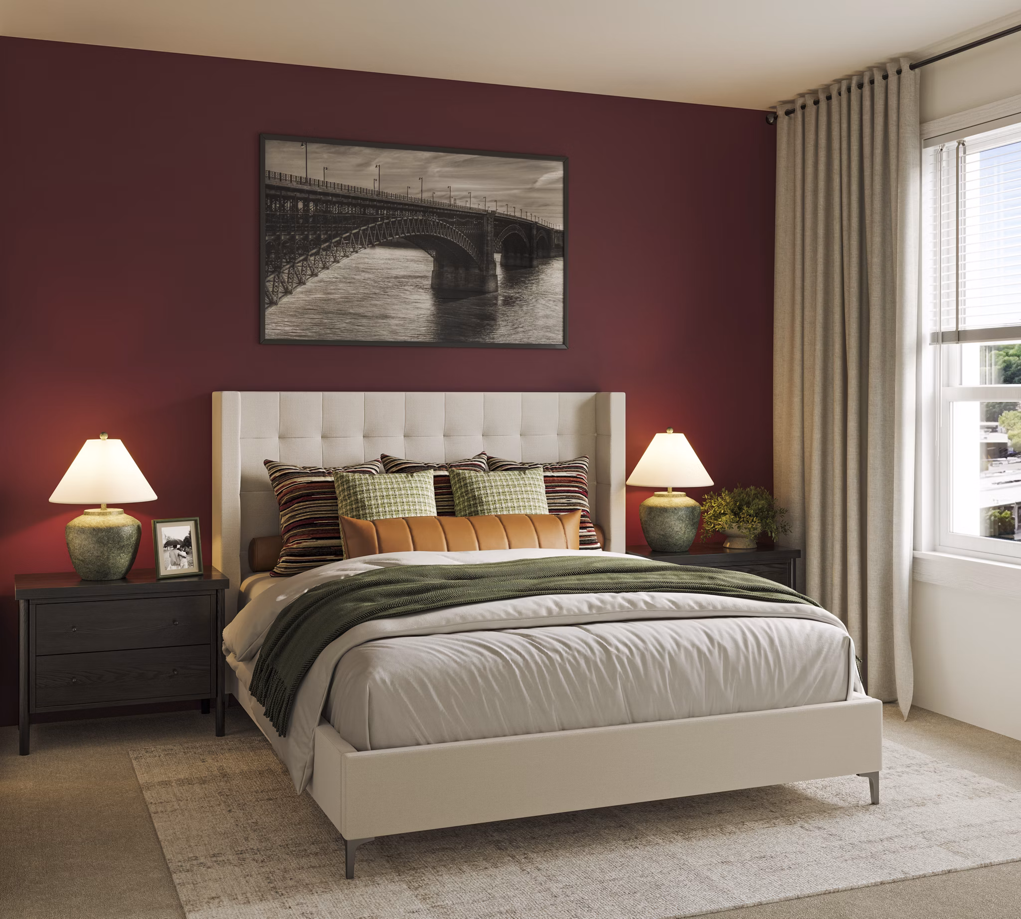 bedroom at Irvington Place Apartments 