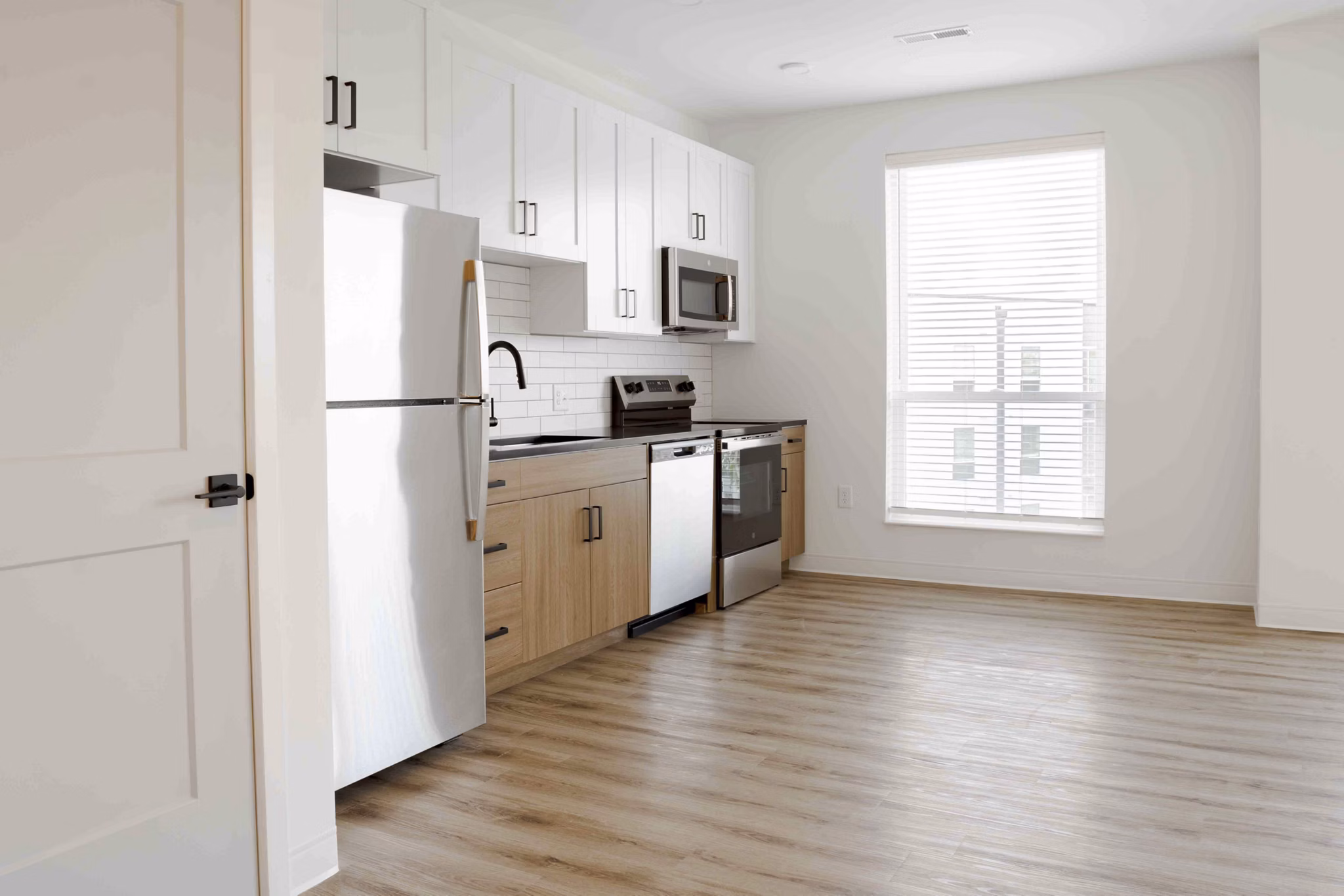 kitchen at Irvington Place Apartments
