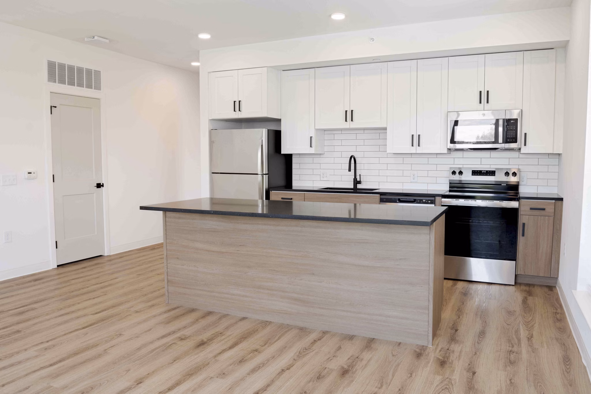 kitchen at Irvington Place Apartments