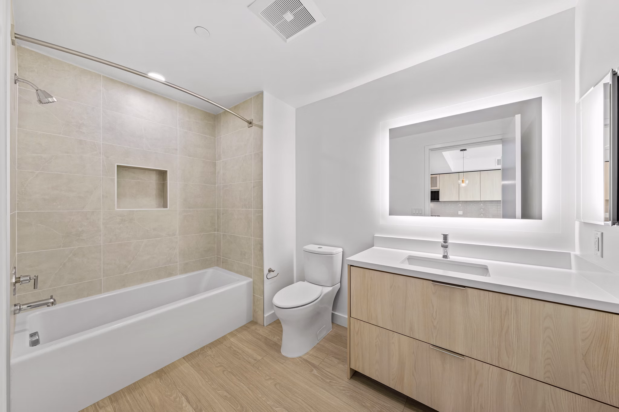 bathroom at Park Summit Apartments