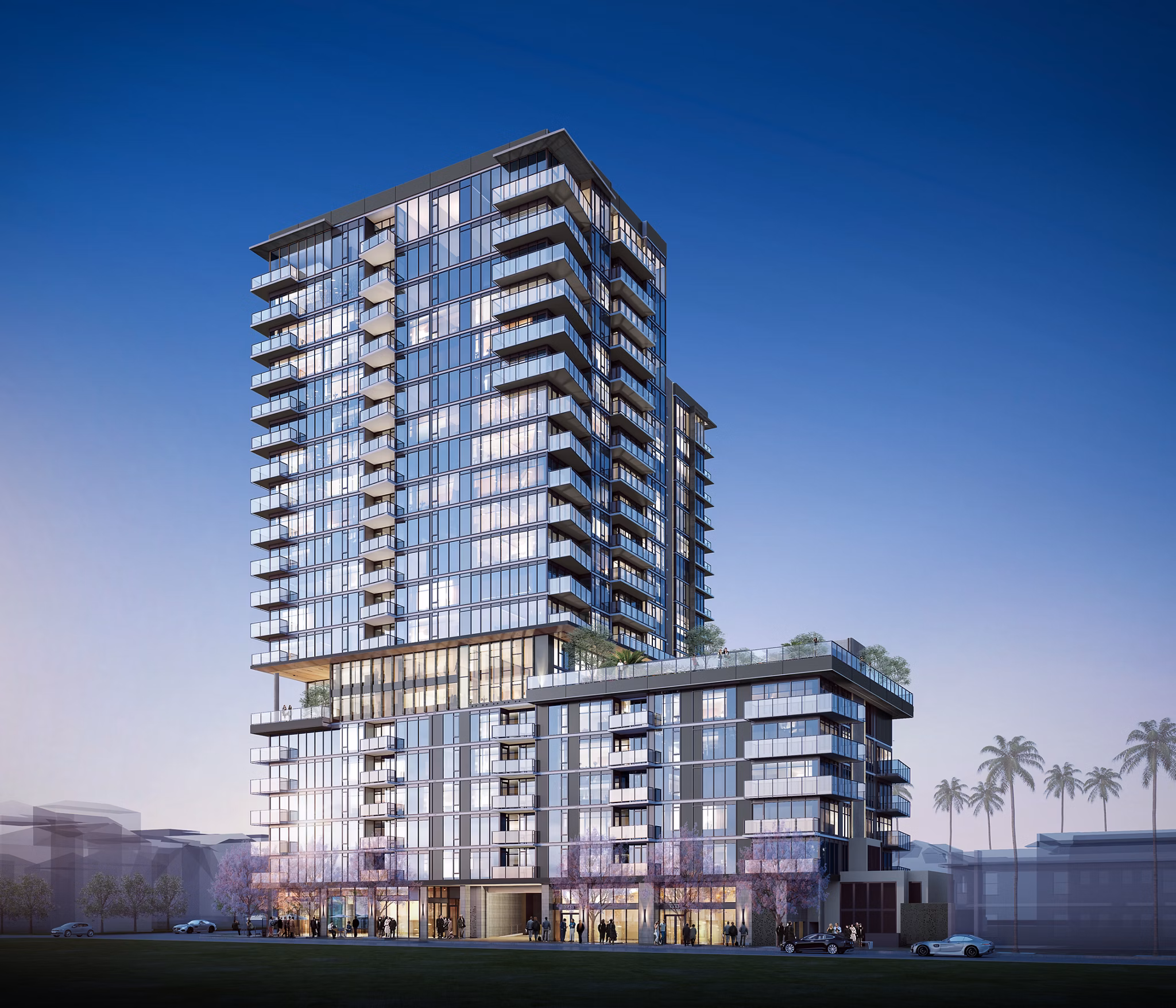 rendering at Park Summit Apartments 