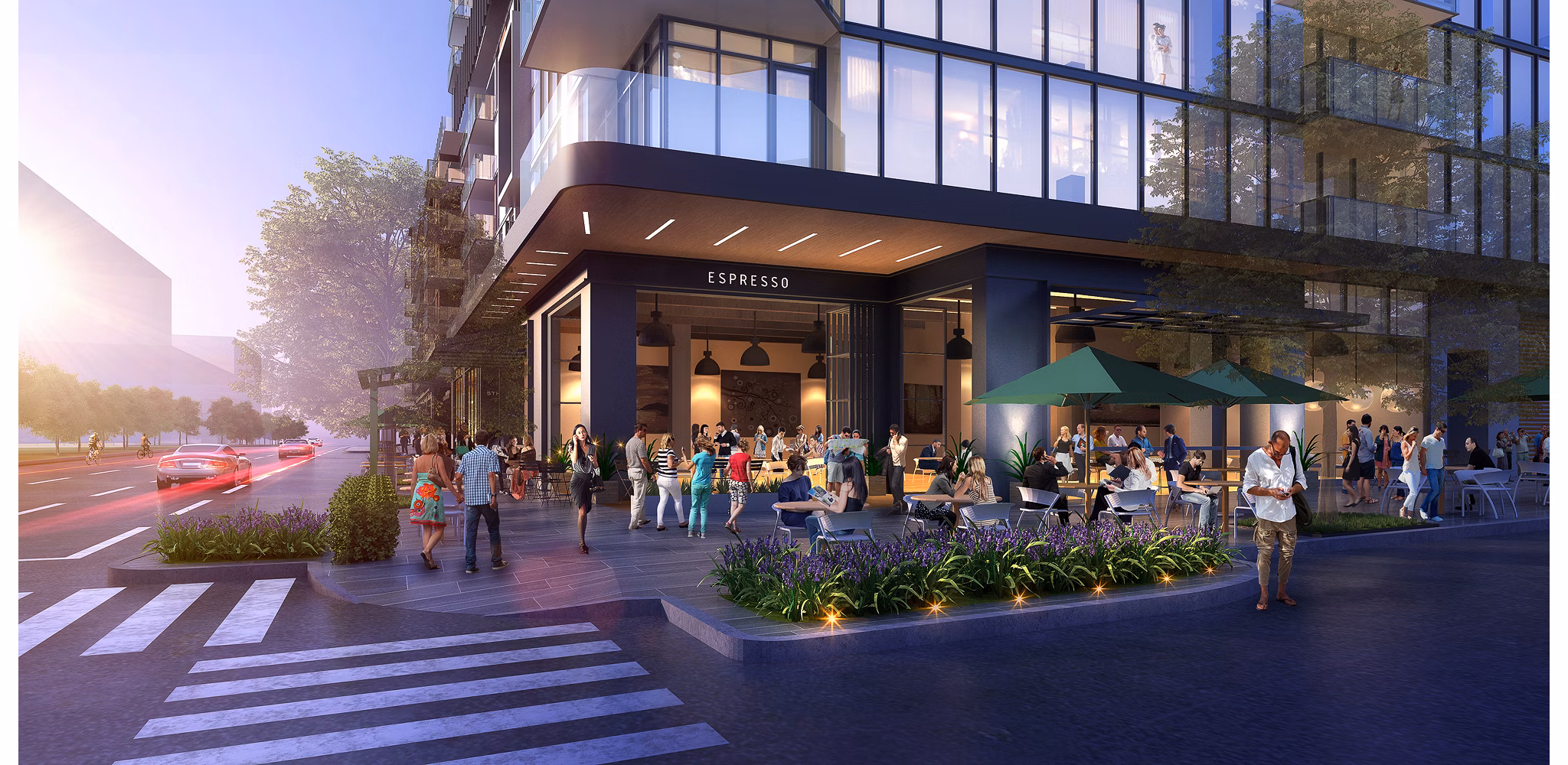 rendering at Park Summit Apartments 