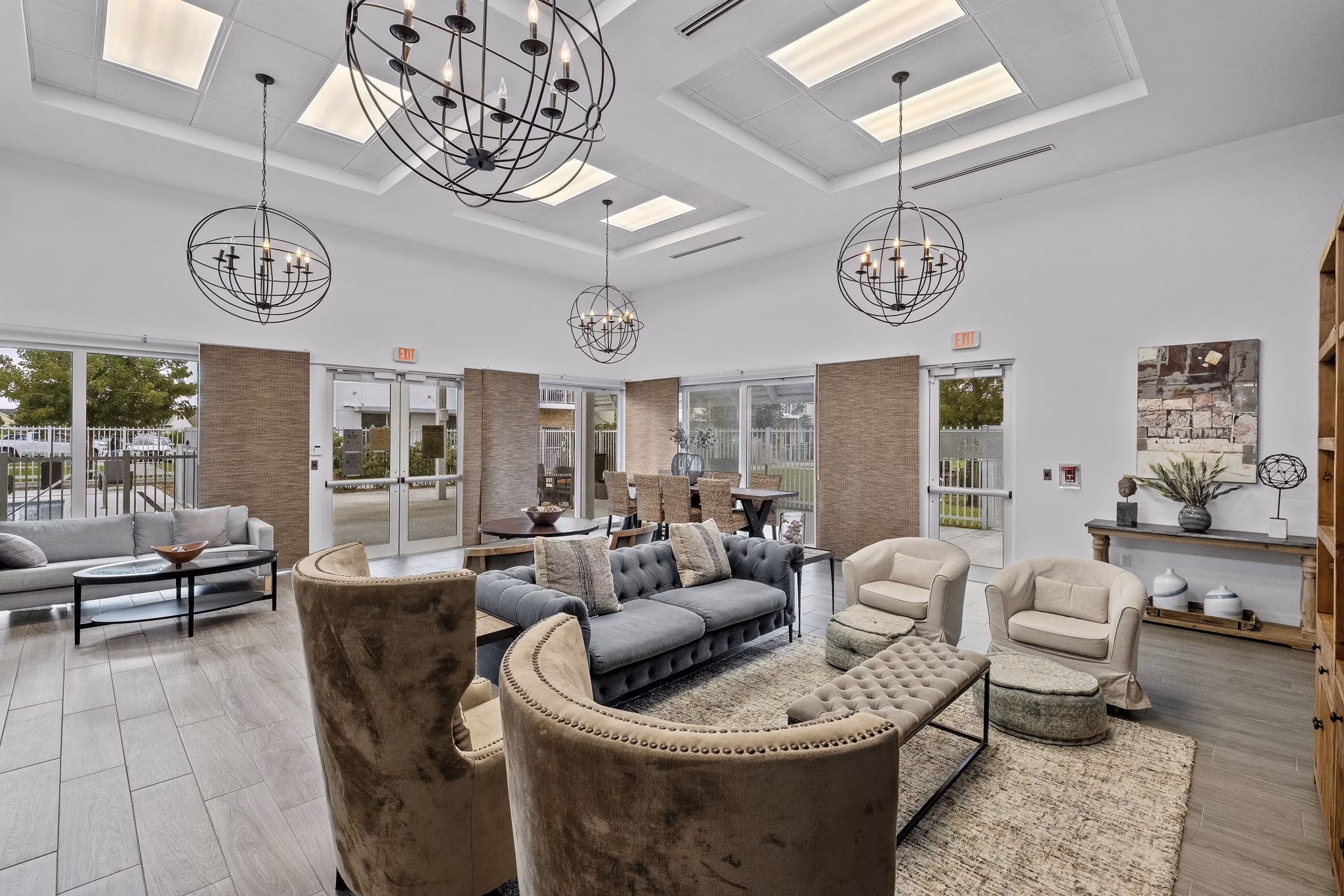 clubhouse at Princeton Groves Apartments