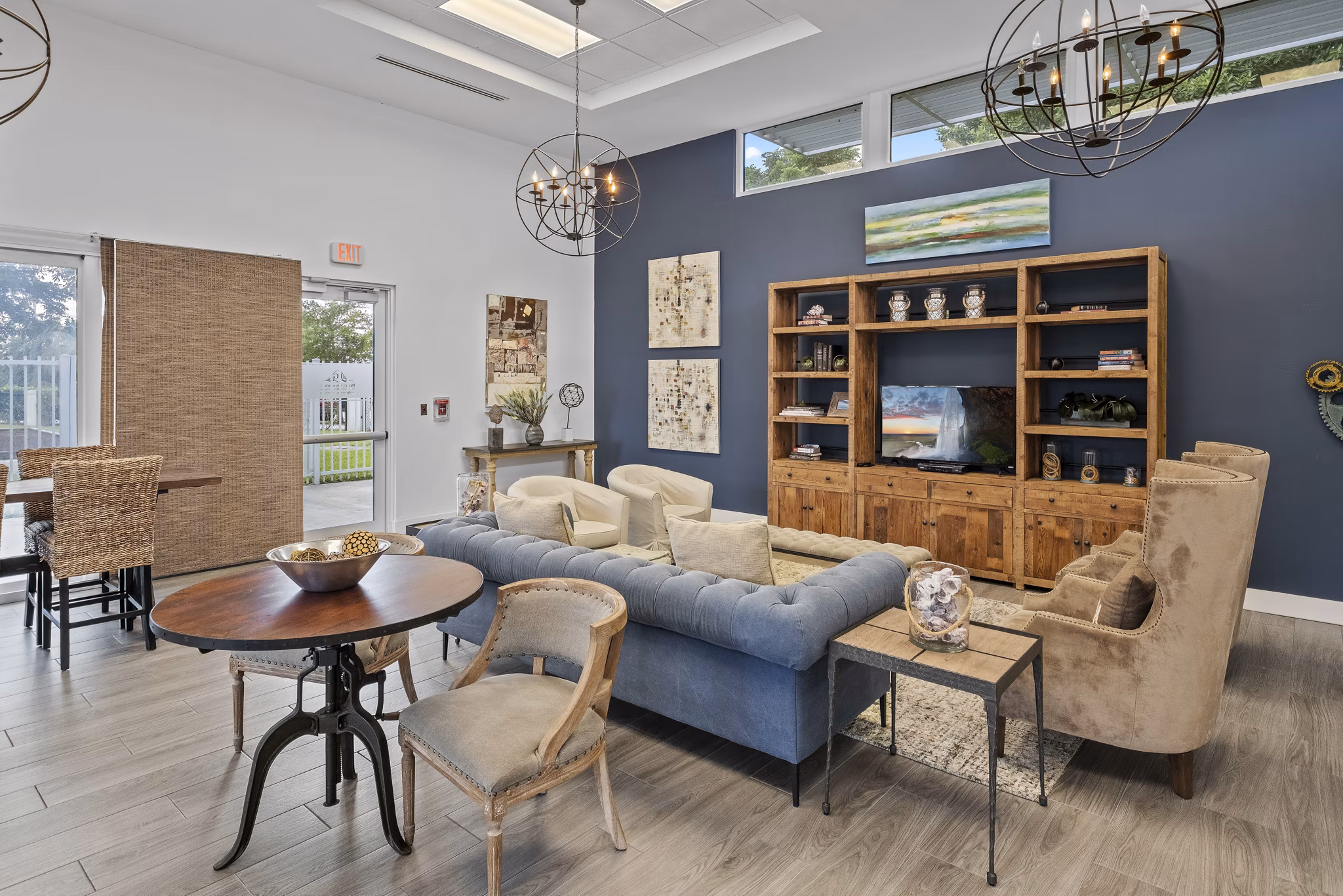 clubhouse at Princeton Groves Apartments