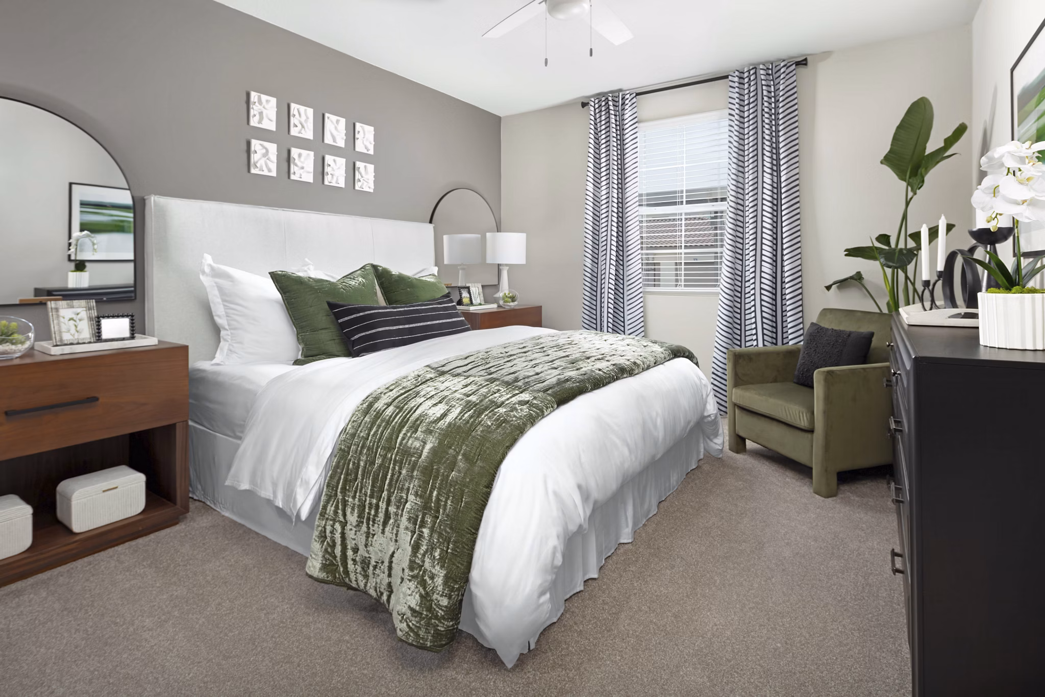 bedroom at Aviara at Mountain House Apartments