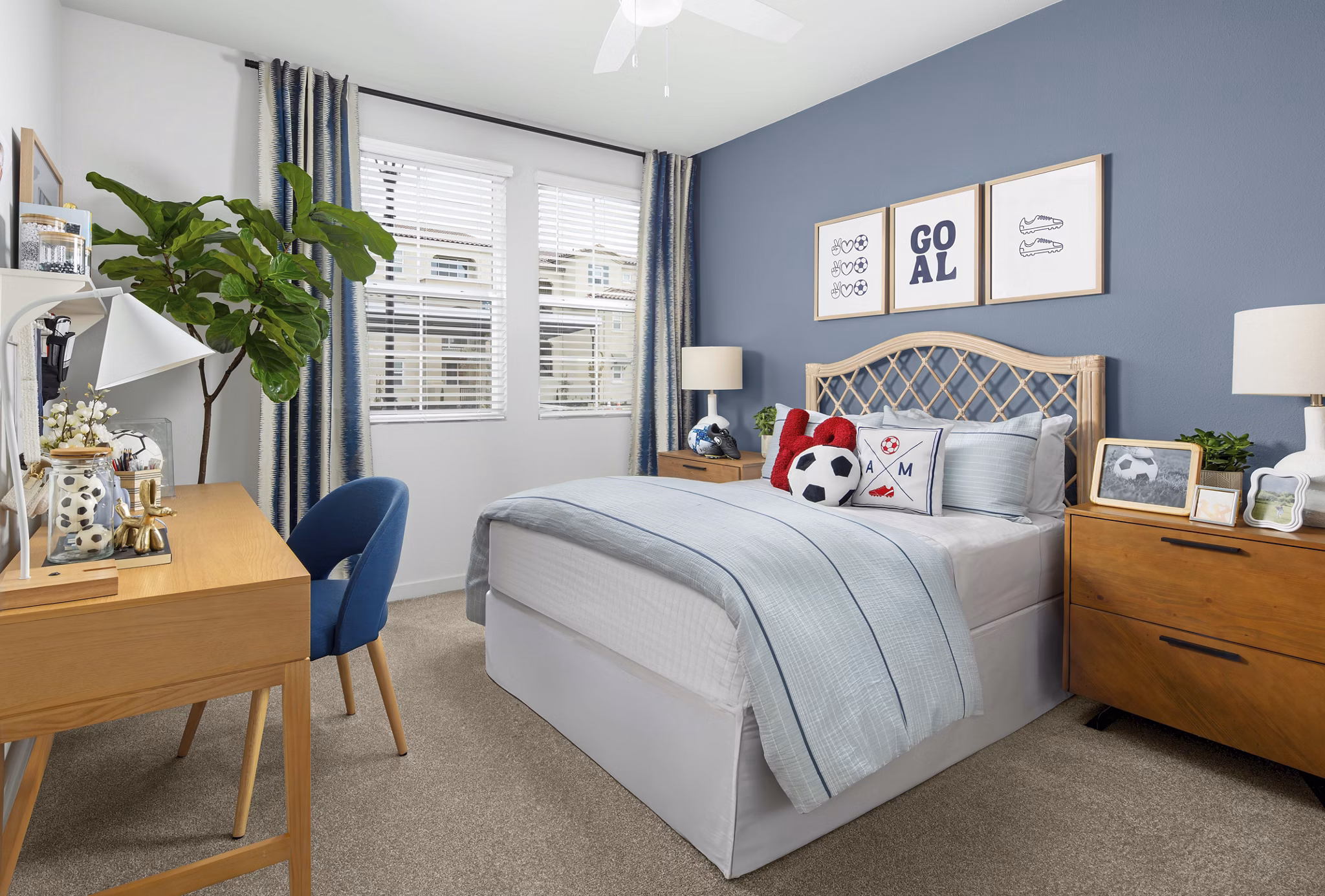 bedroom at Aviara at Mountain House Apartments