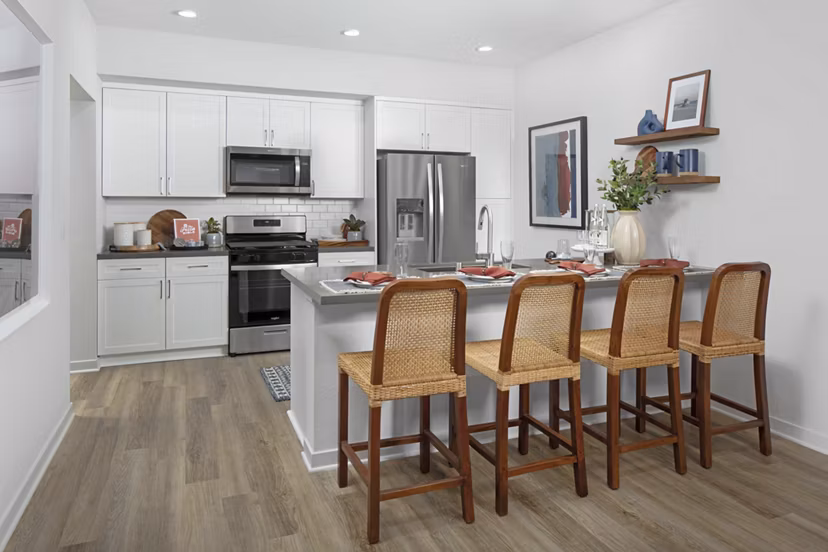 kitchen at Aviara at Mountain House Apartments