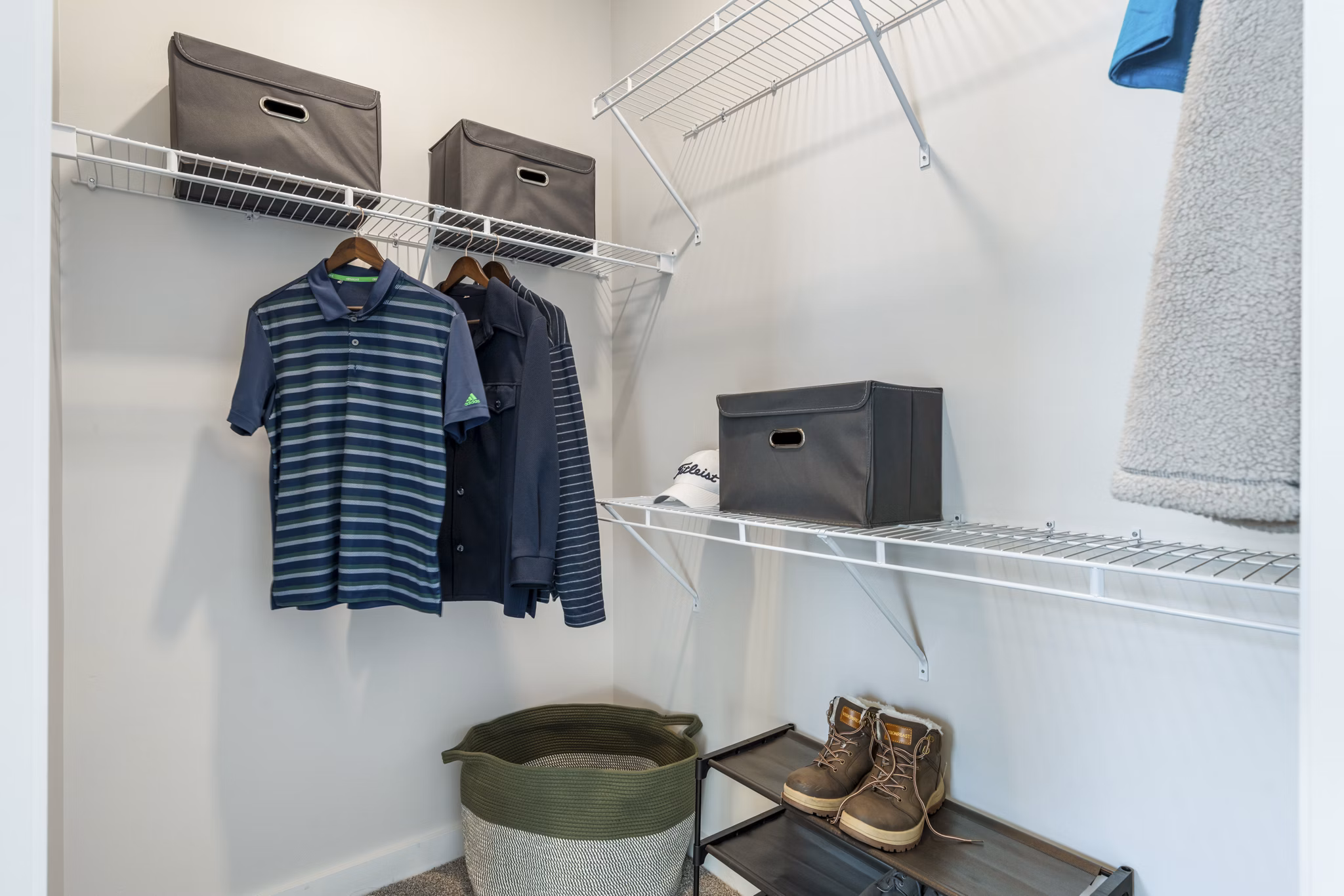 bedroom at Vanguard Apartments