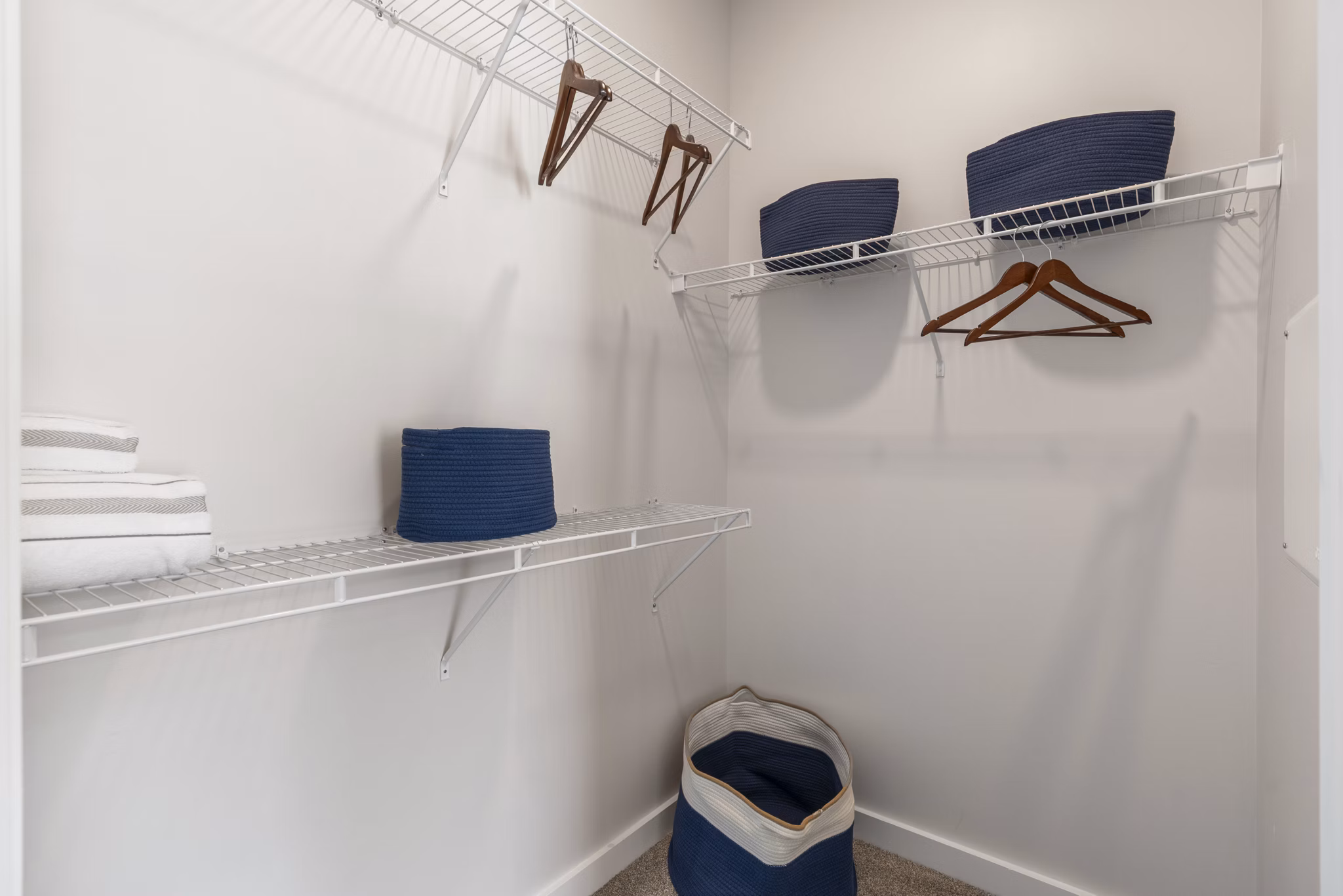 bedroom at Vanguard Apartments