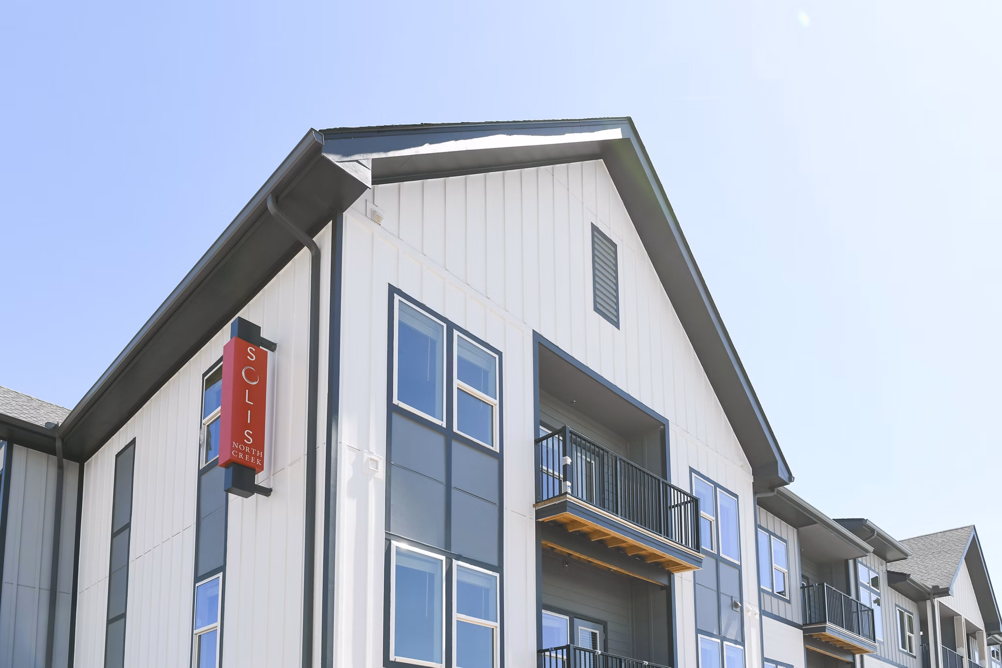 building at Solis North Creek Apartments