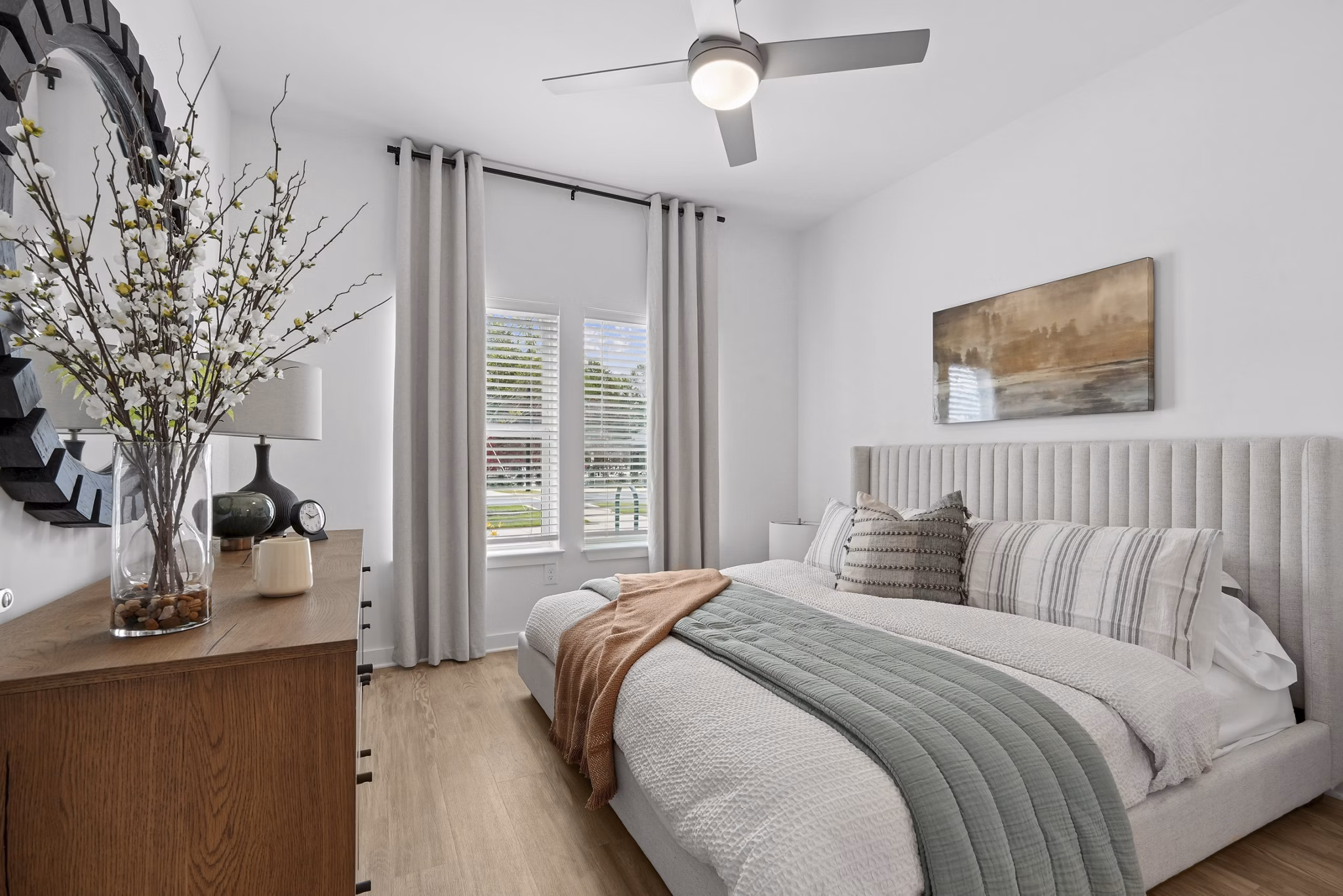 bedroom at Solis North Creek Apartments