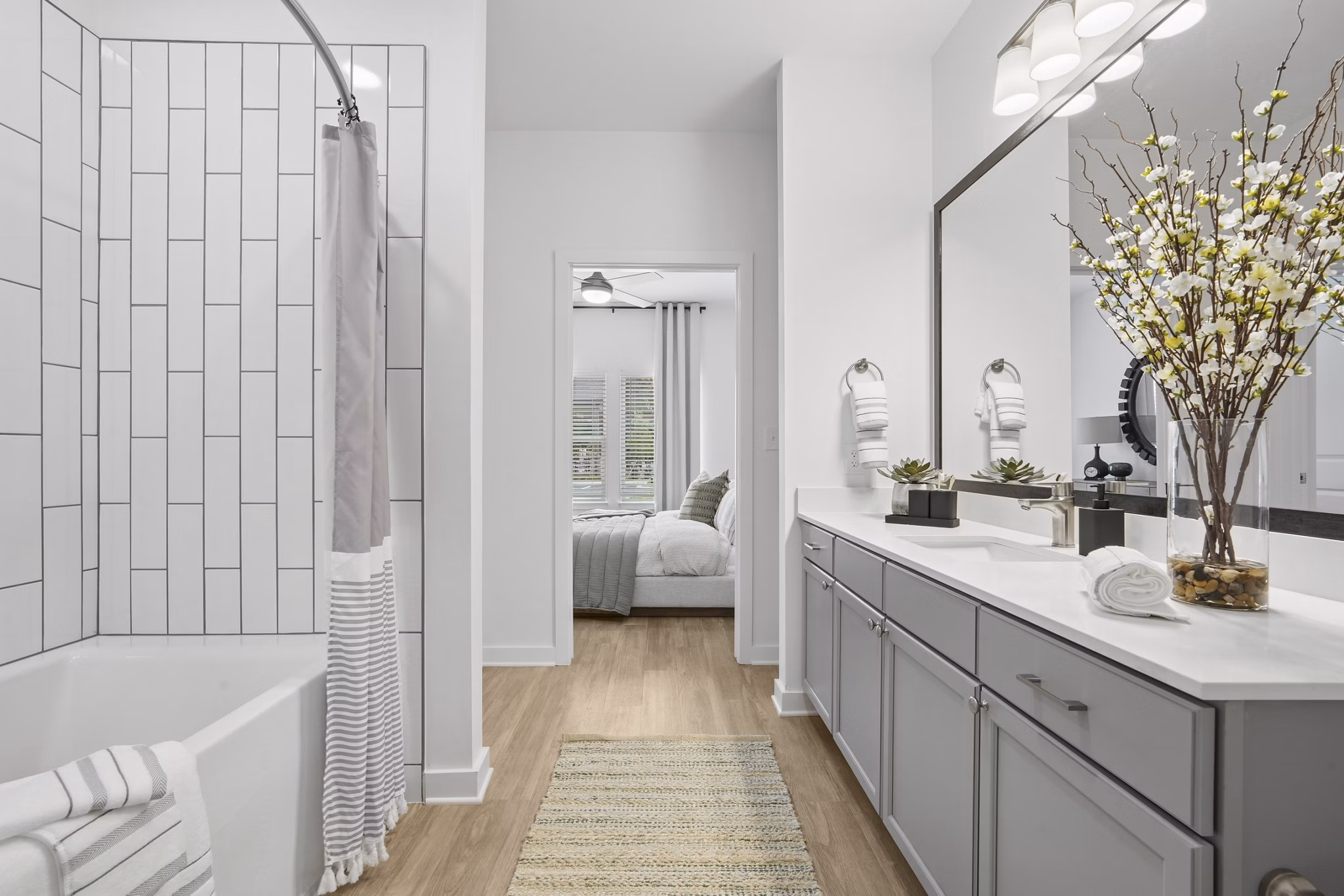 bathroom at Solis North Creek Apartments