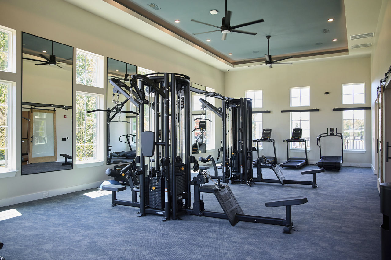 Gym at Solis North Creek Apartments (2 of 3)