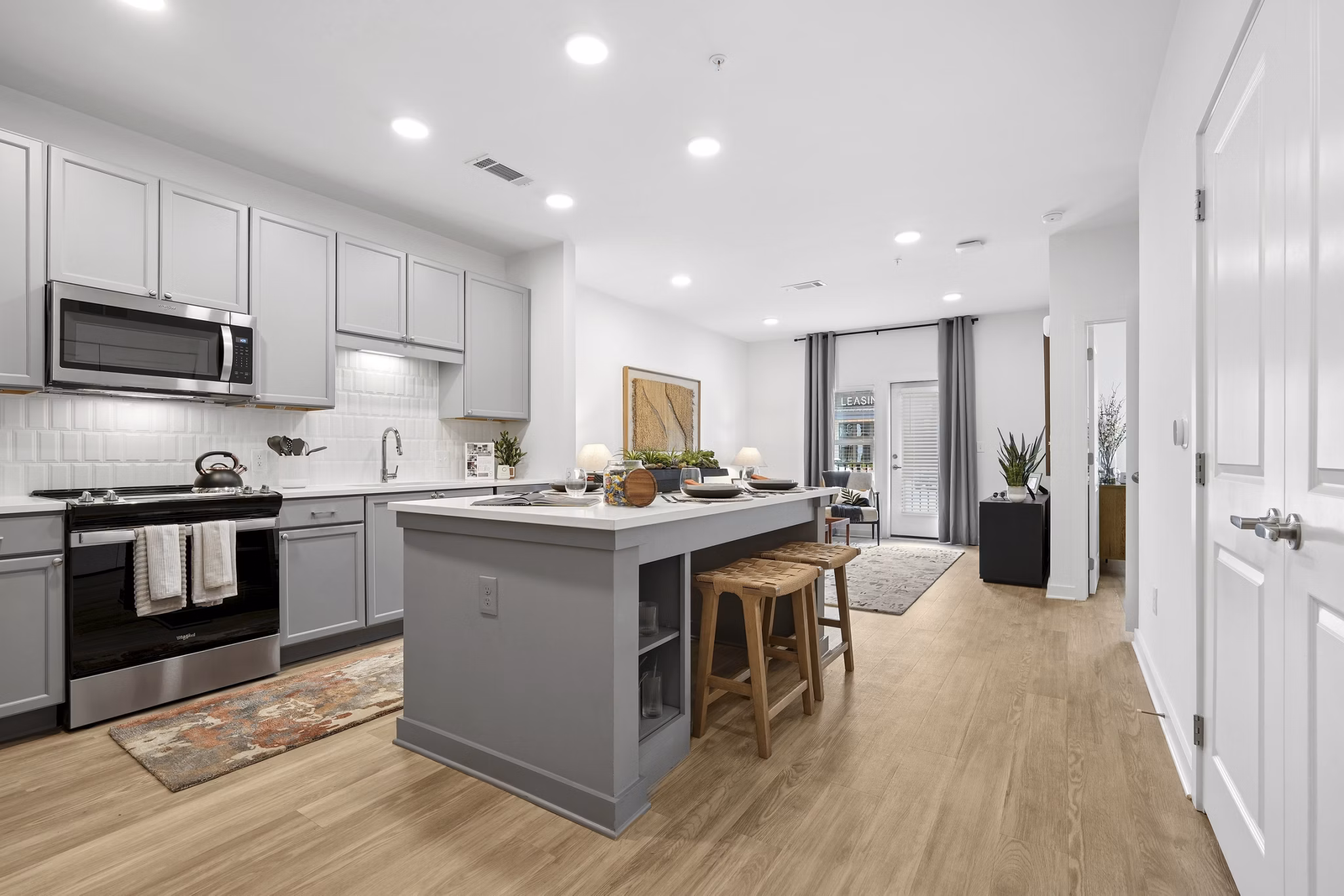 kitchen at Solis North Creek Apartments