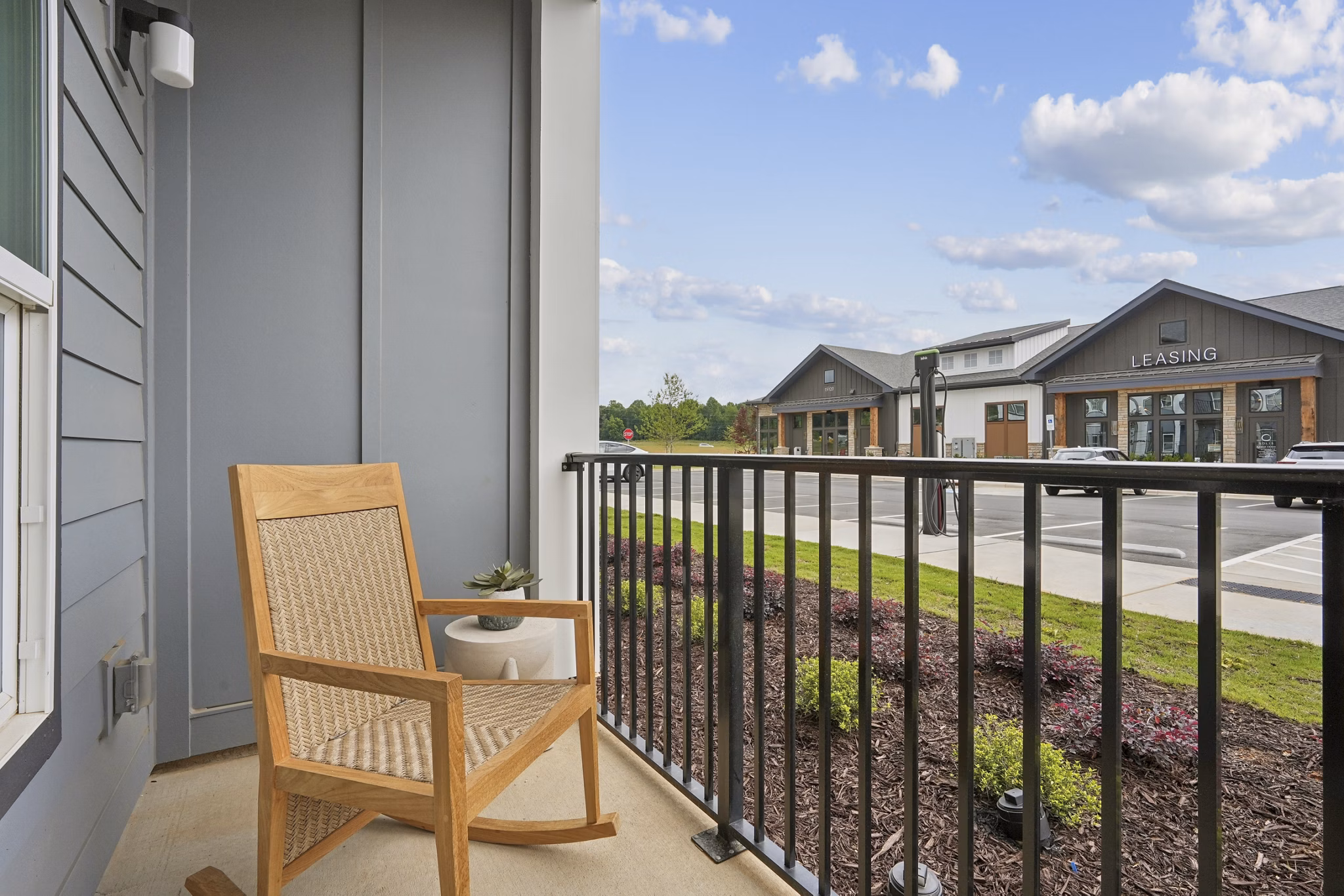balcony at Solis North Creek Apartments
