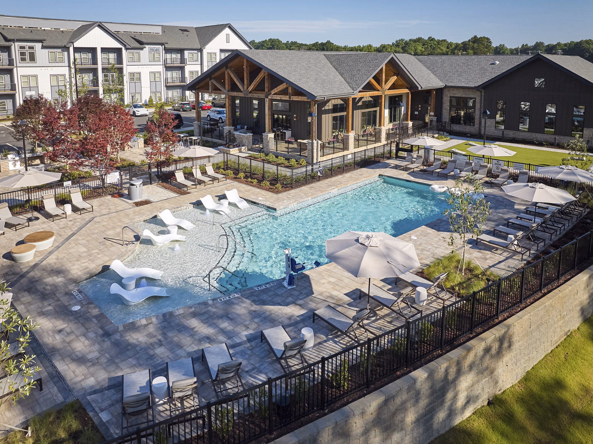 Pool at Solis North Creek Apartments