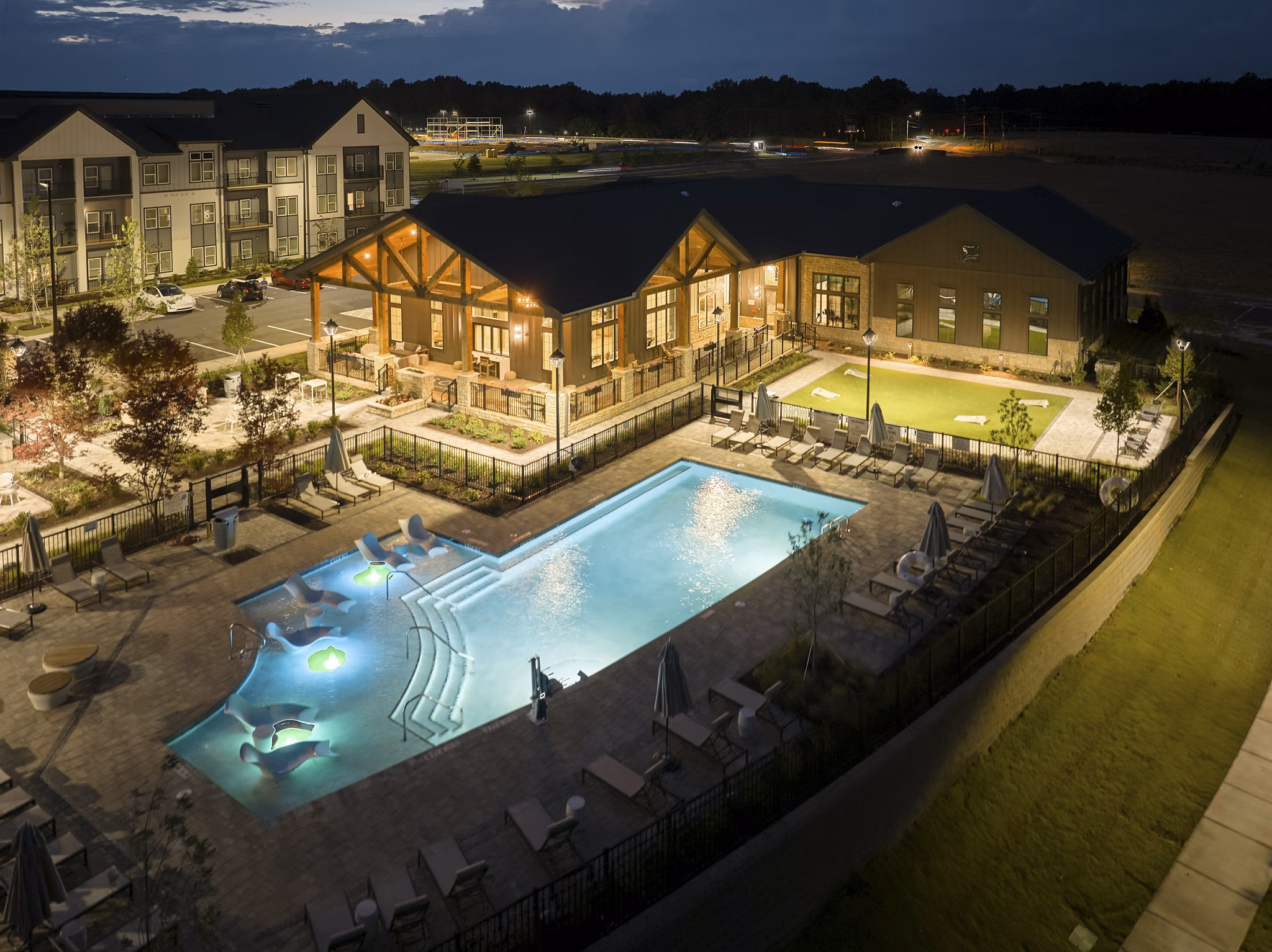 Pool at Solis North Creek Apartments