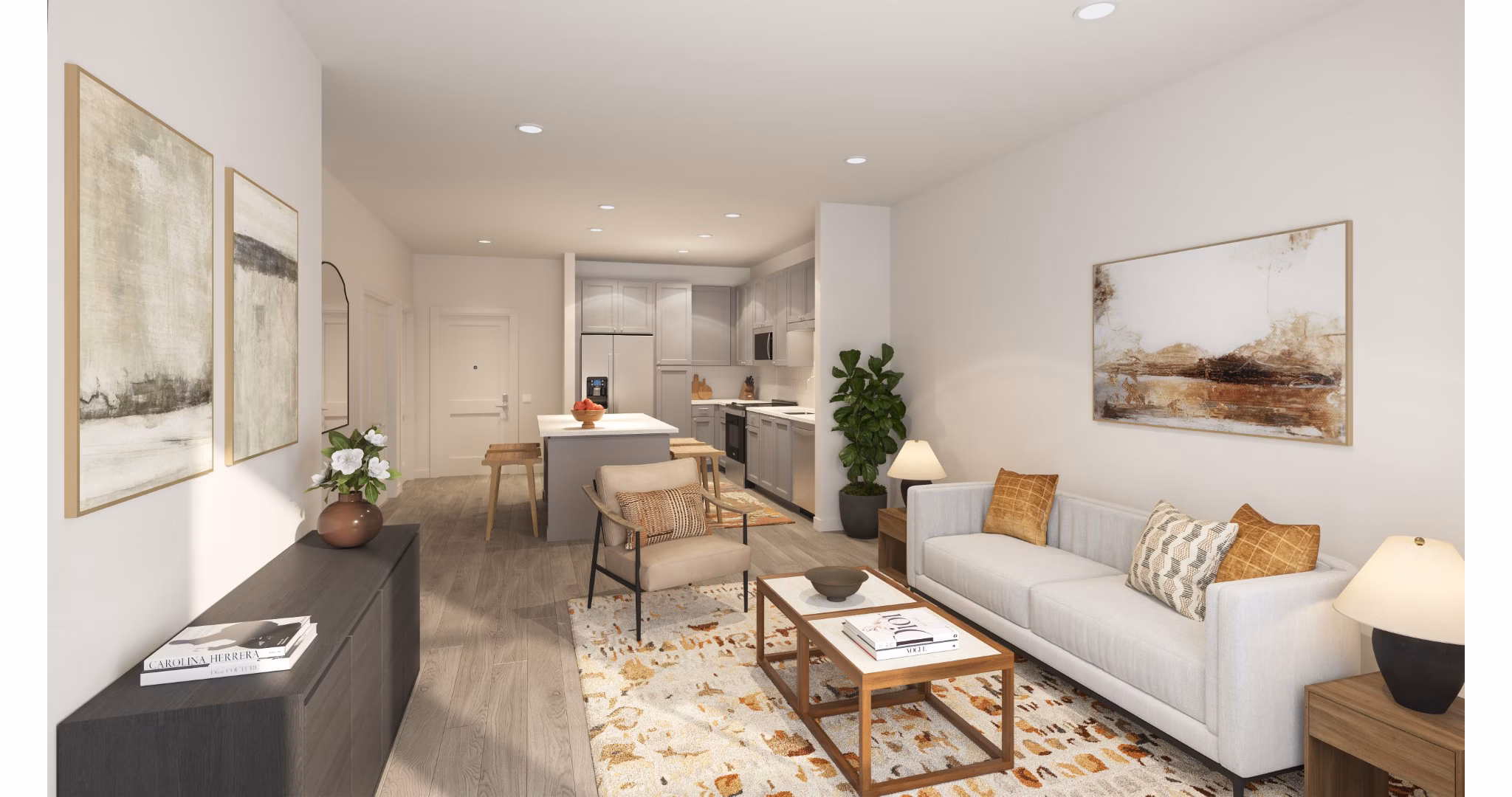 rendering for Solis North Creek  Apartments