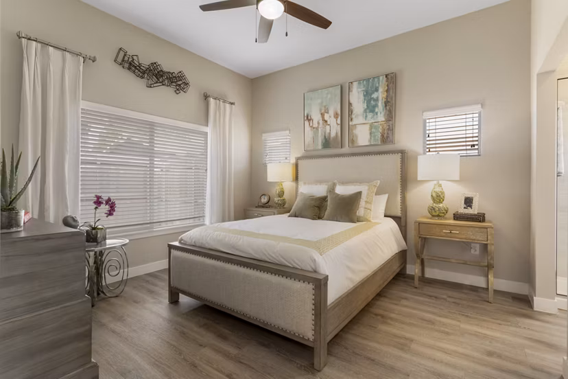 bedroom at Trulo Homes Jenks Apartments