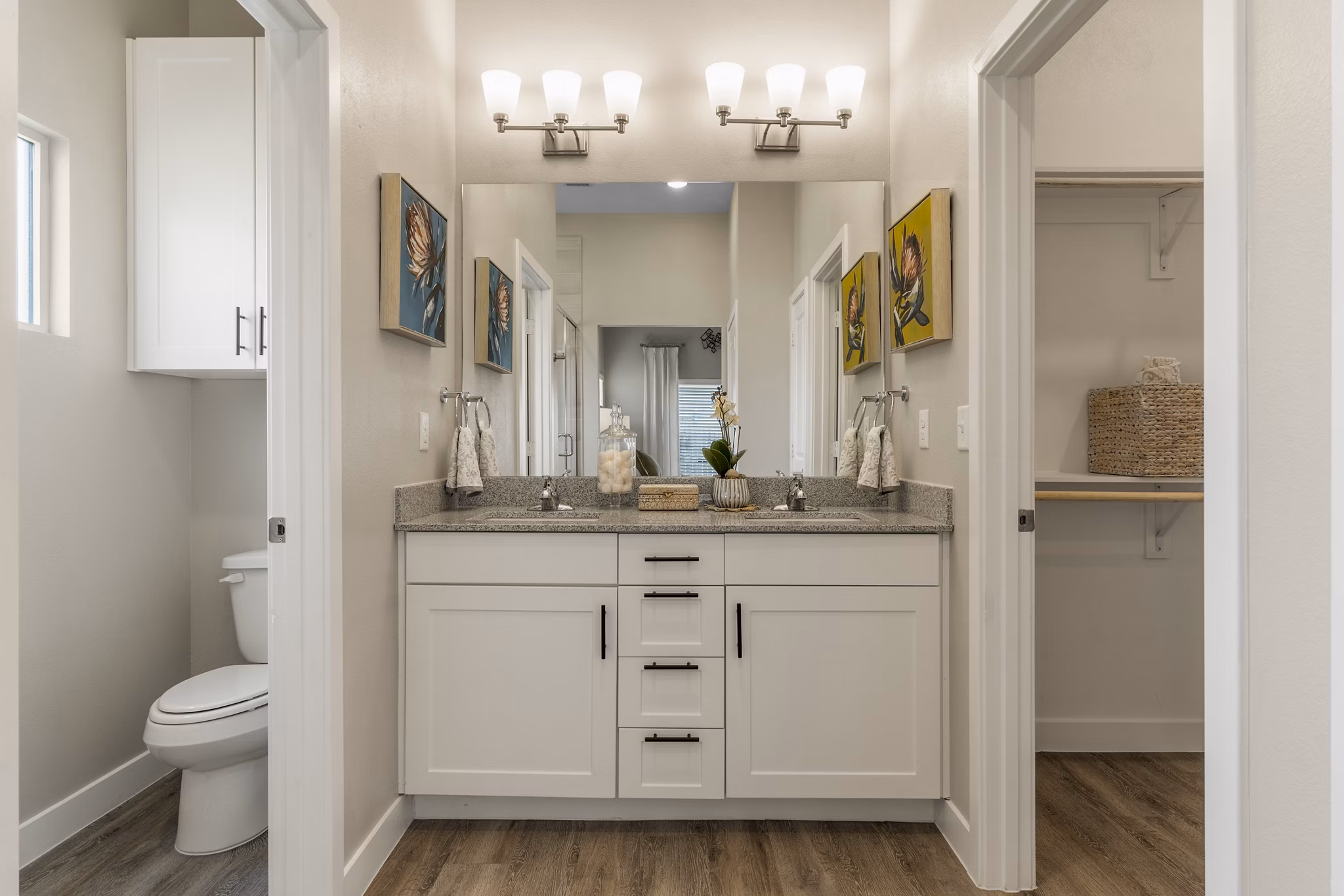 bathroom at Trulo Homes Jenks Apartments