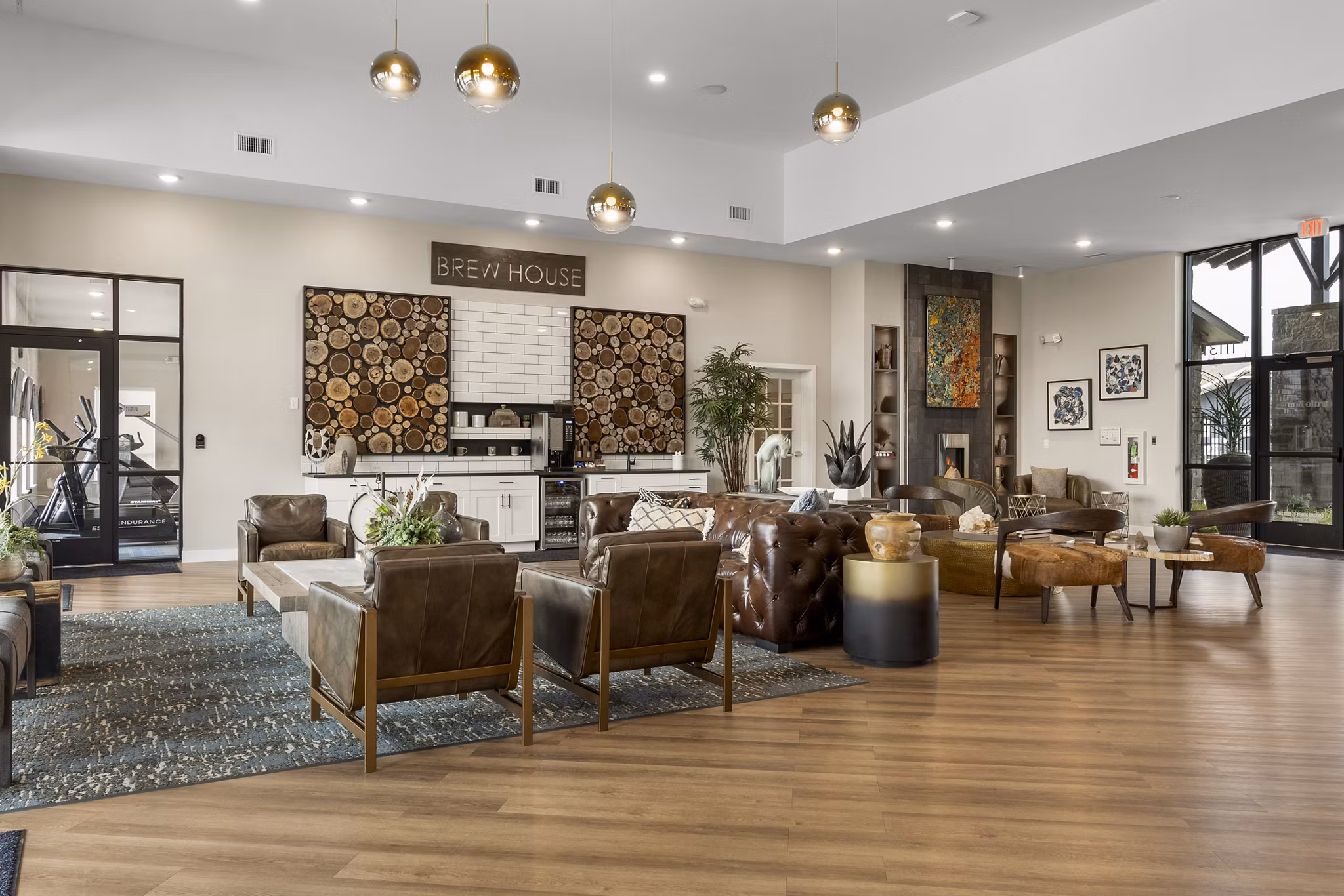 clubhouse at Trulo Homes Jenks Apartments
