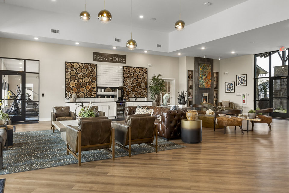 clubhouse at Trulo Homes Jenks Apartments